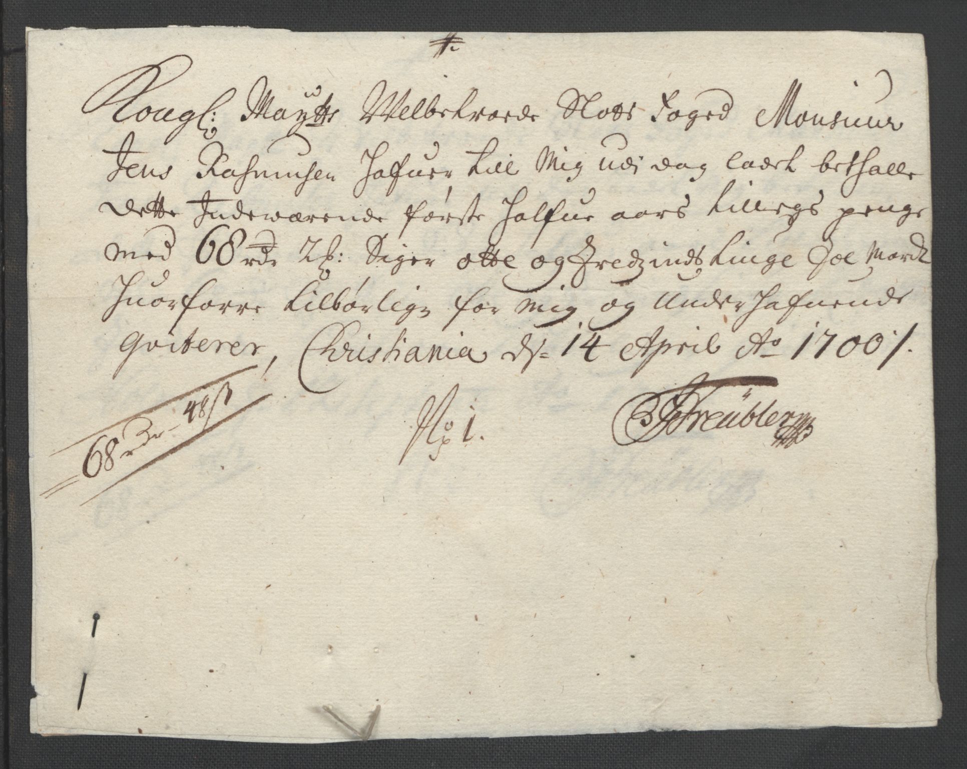 Rentekammeret inntil 1814, Reviderte regnskaper, Fogderegnskap, AV/RA-EA-4092/R10/L0443: Fogderegnskap Aker og Follo, 1700, p. 114