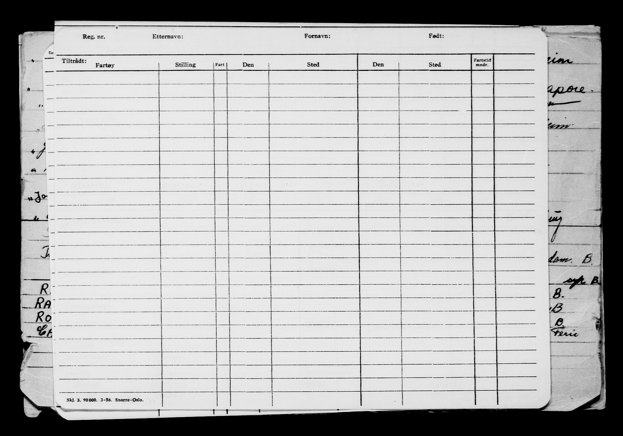 Direktoratet for sjømenn, AV/RA-S-3545/G/Gb/L0156: Hovedkort, 1918, p. 445