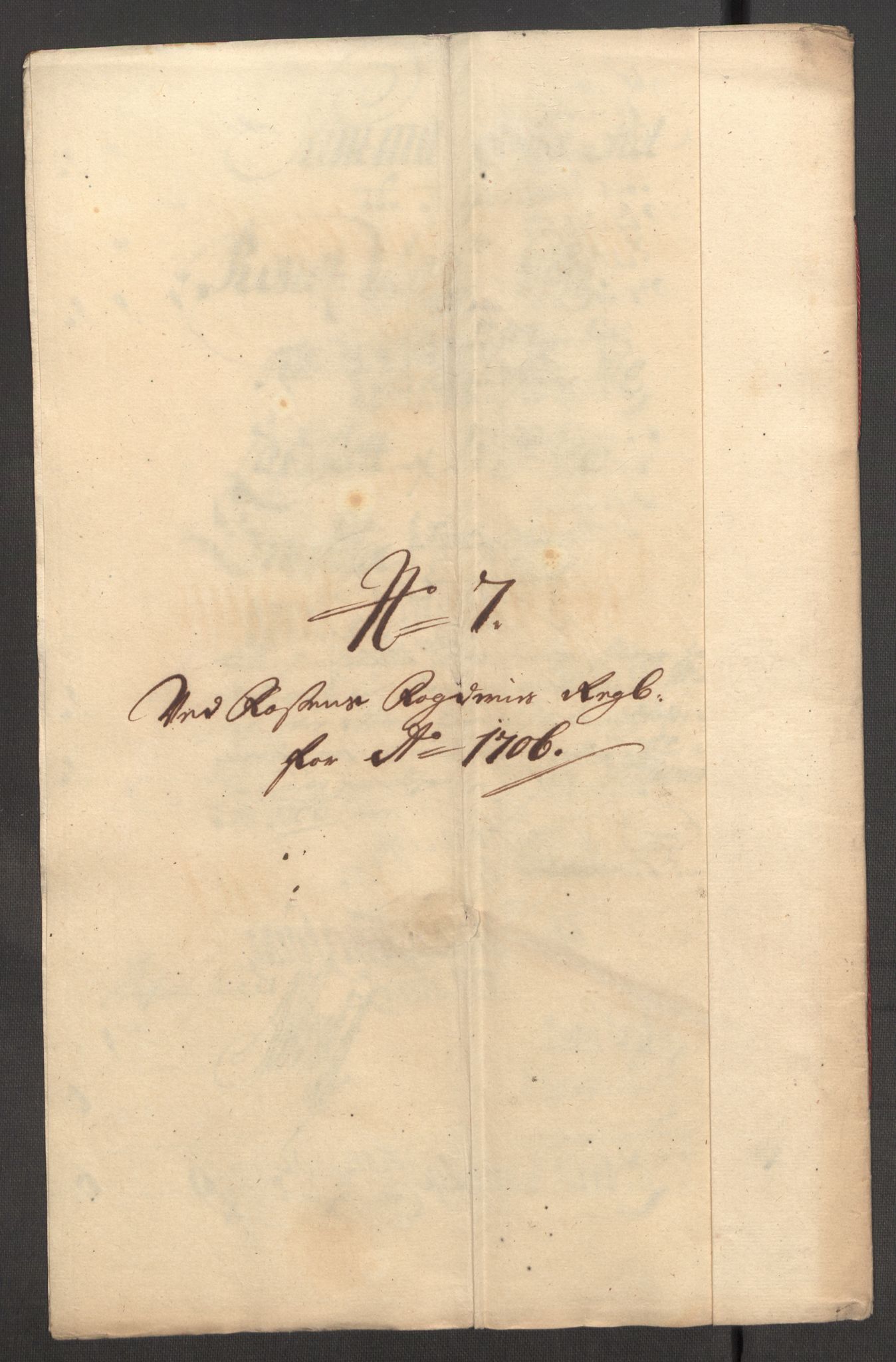 Rentekammeret inntil 1814, Reviderte regnskaper, Fogderegnskap, RA/EA-4092/R57/L3857: Fogderegnskap Fosen, 1706-1707, p. 102