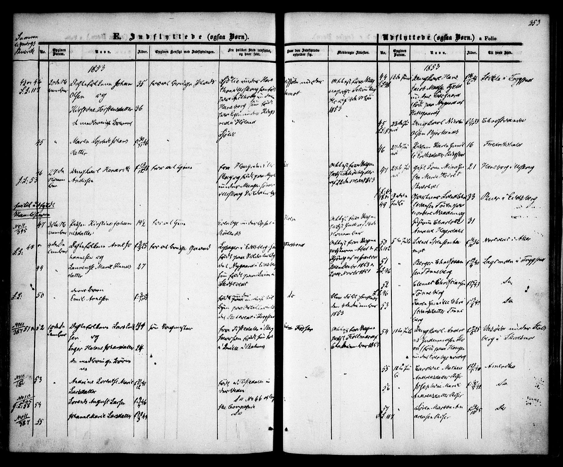 Høland prestekontor Kirkebøker, AV/SAO-A-10346a/F/Fa/L0009: Parish register (official) no. I 9, 1846-1853, p. 353