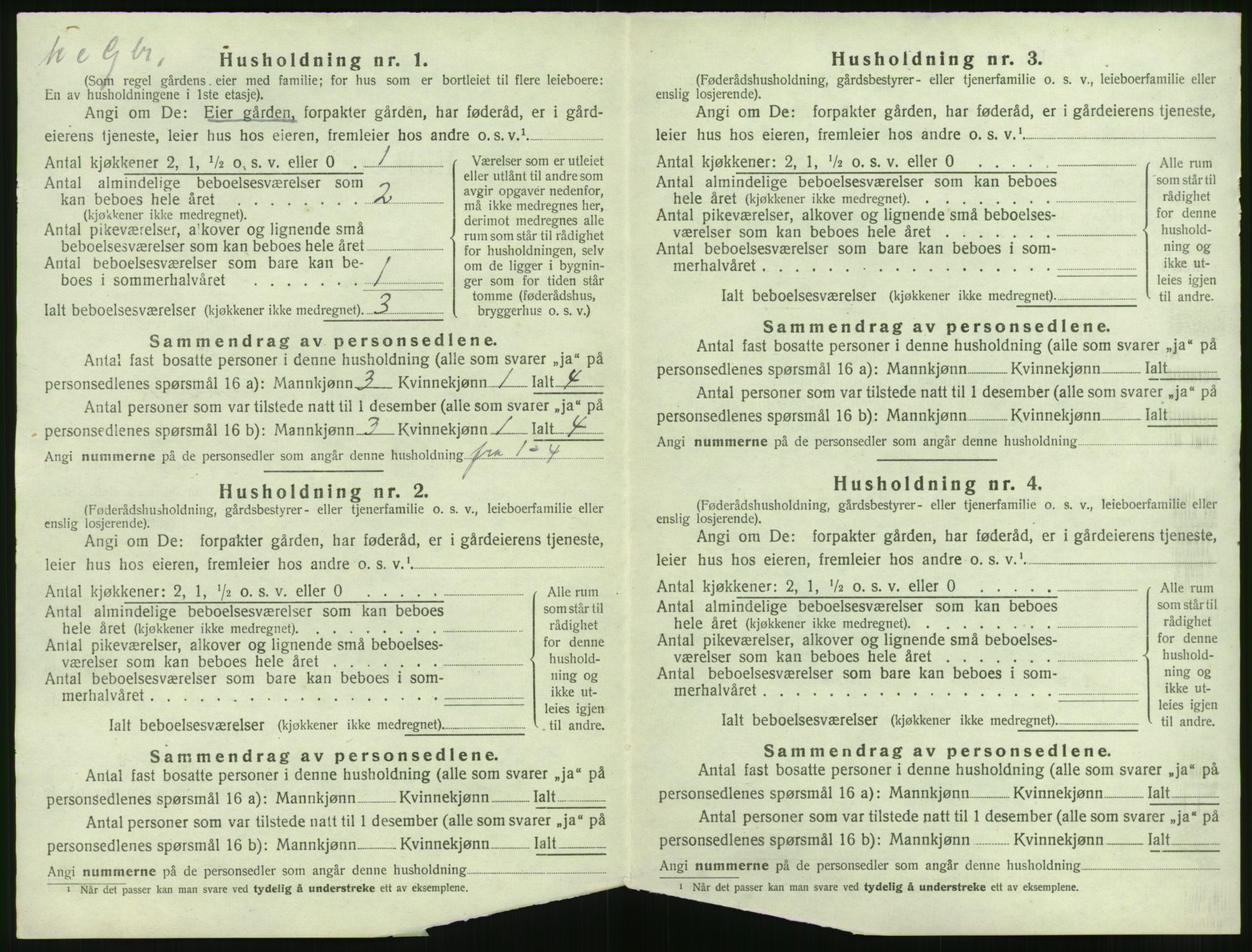 SAST, 1920 census for Tysvær, 1920, p. 47