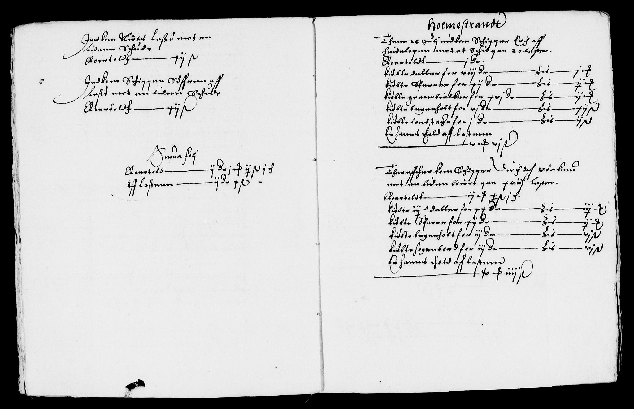 Rentekammeret inntil 1814, Reviderte regnskaper, Lensregnskaper, AV/RA-EA-5023/R/Rb/Rbo/L0001: Tønsberg len, 1584-1612