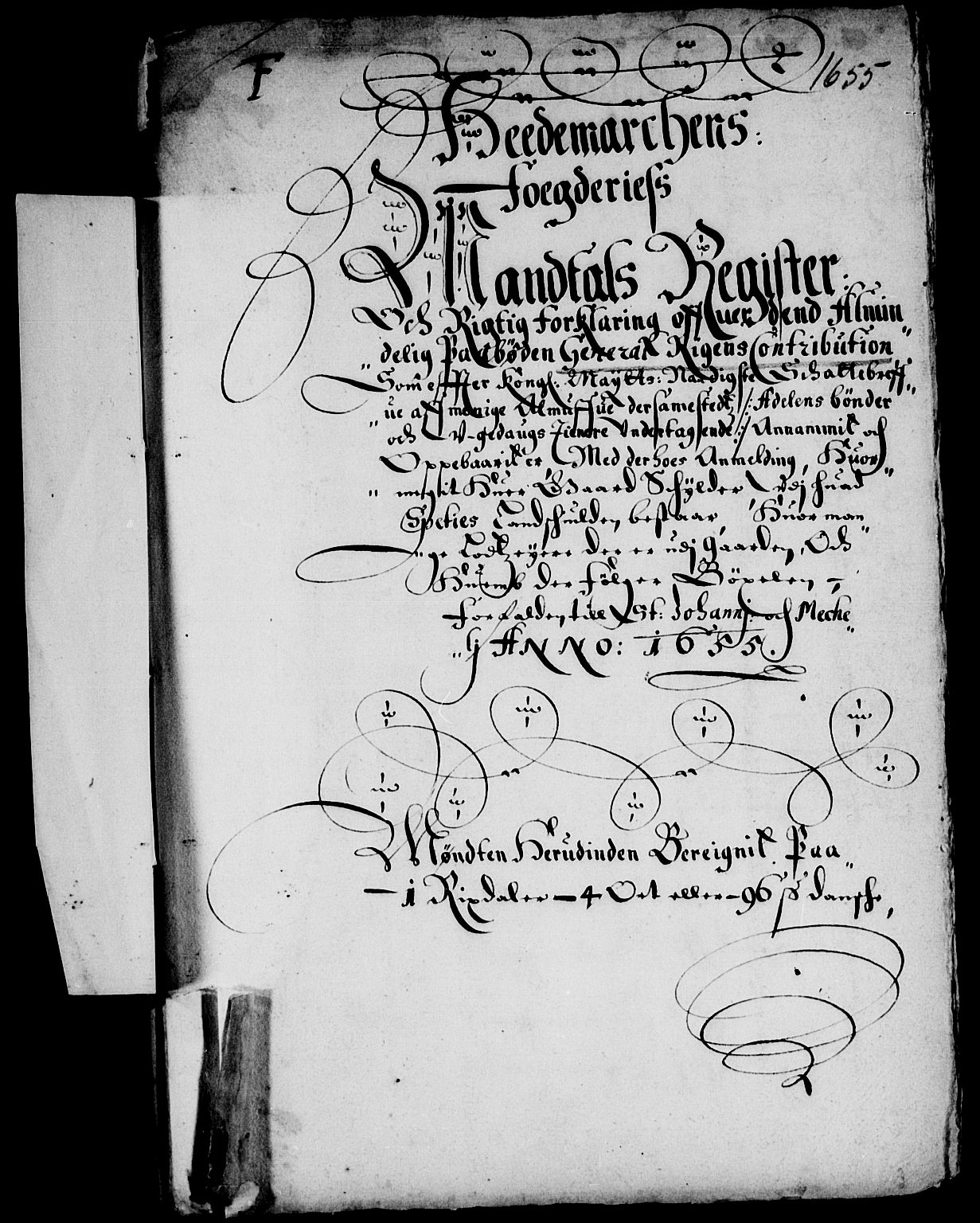 Rentekammeret inntil 1814, Reviderte regnskaper, Lensregnskaper, AV/RA-EA-5023/R/Rb/Rba/L0228: Akershus len, 1655