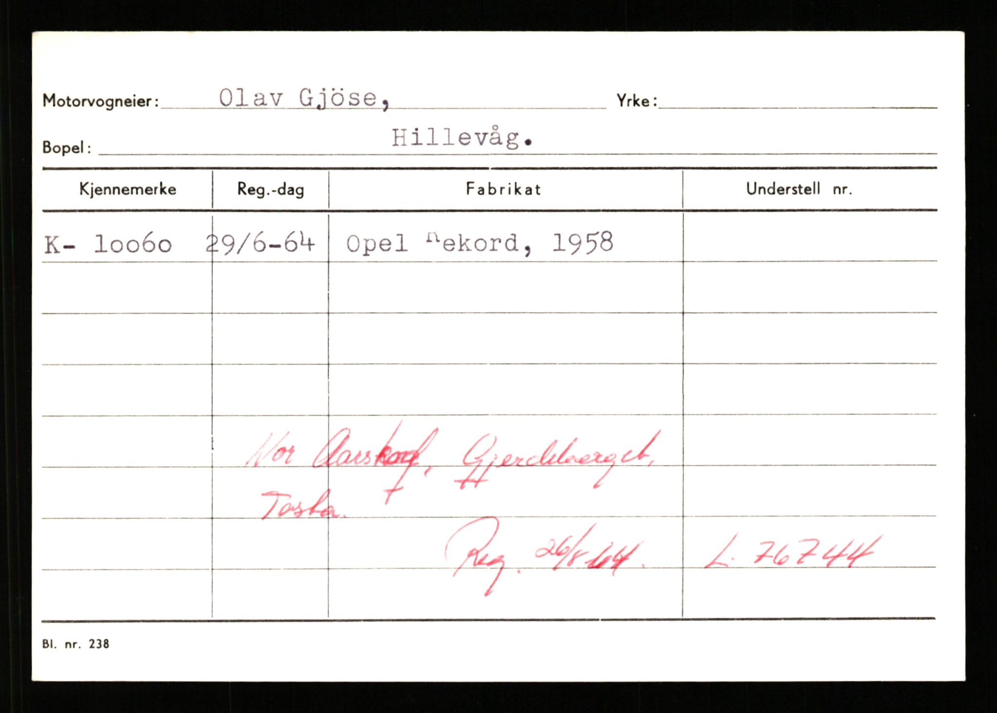 Stavanger trafikkstasjon, AV/SAST-A-101942/0/G/L0002: Registreringsnummer: 5791 - 10405, 1930-1971, p. 2828