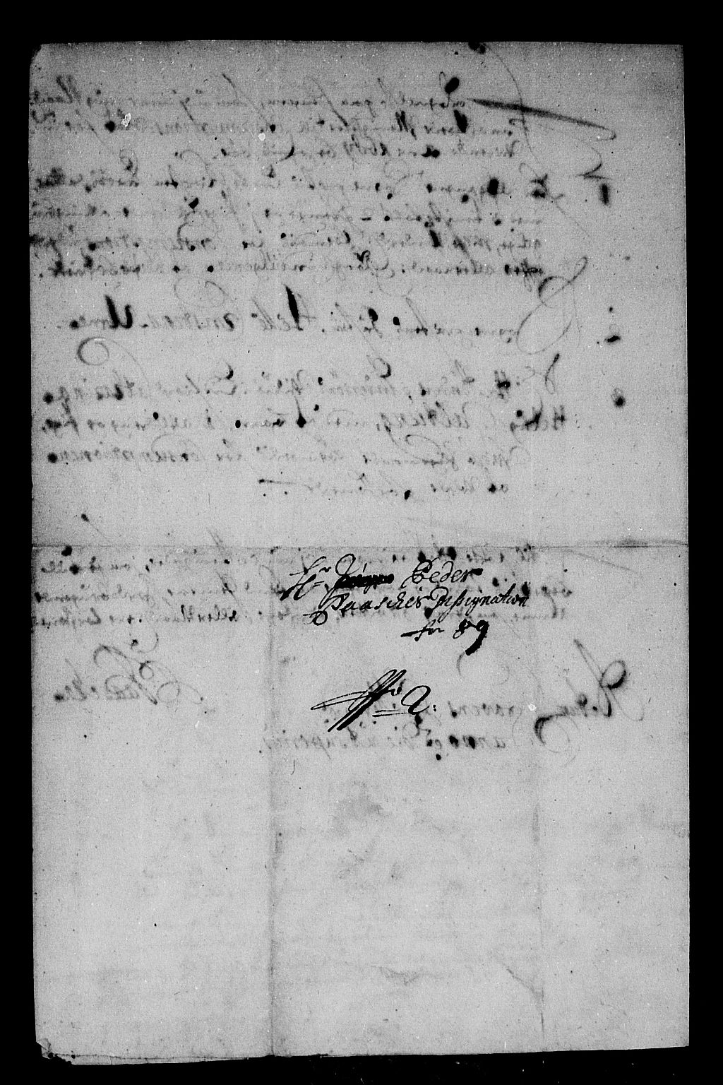 Rentekammeret inntil 1814, Reviderte regnskaper, Stiftamtstueregnskaper, Bergen stiftamt, RA/EA-6043/R/Rc/L0092: Bergen stiftamt, 1689-1690