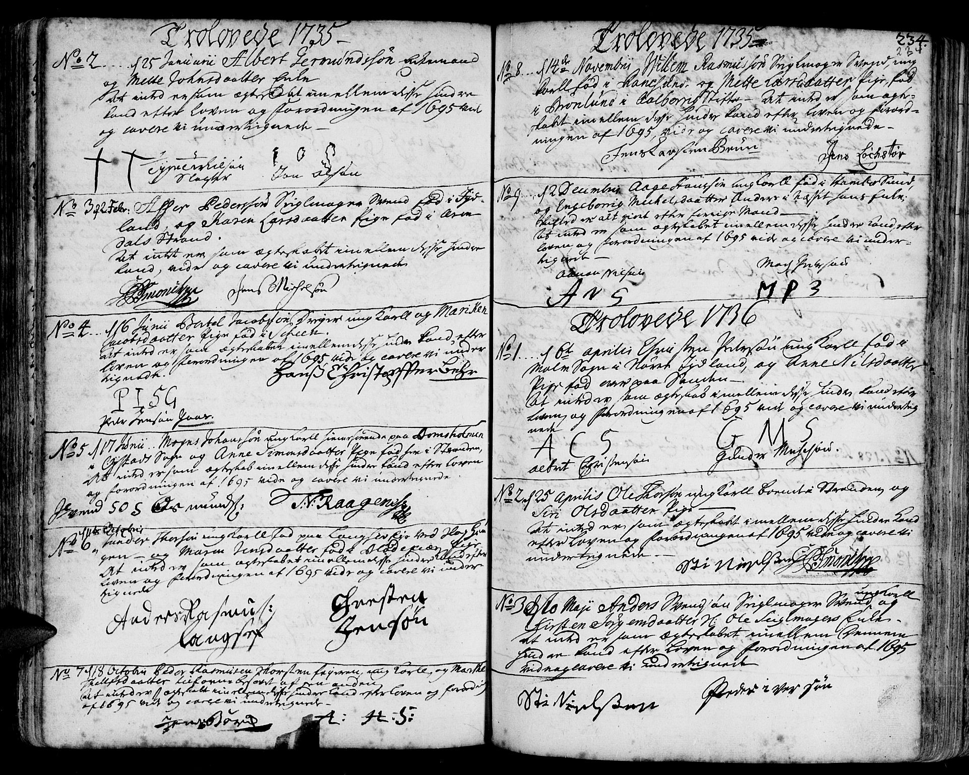 Arendal sokneprestkontor, Trefoldighet, SAK/1111-0040/F/Fa/L0001: Parish register (official) no. A 1, 1703-1815, p. 274