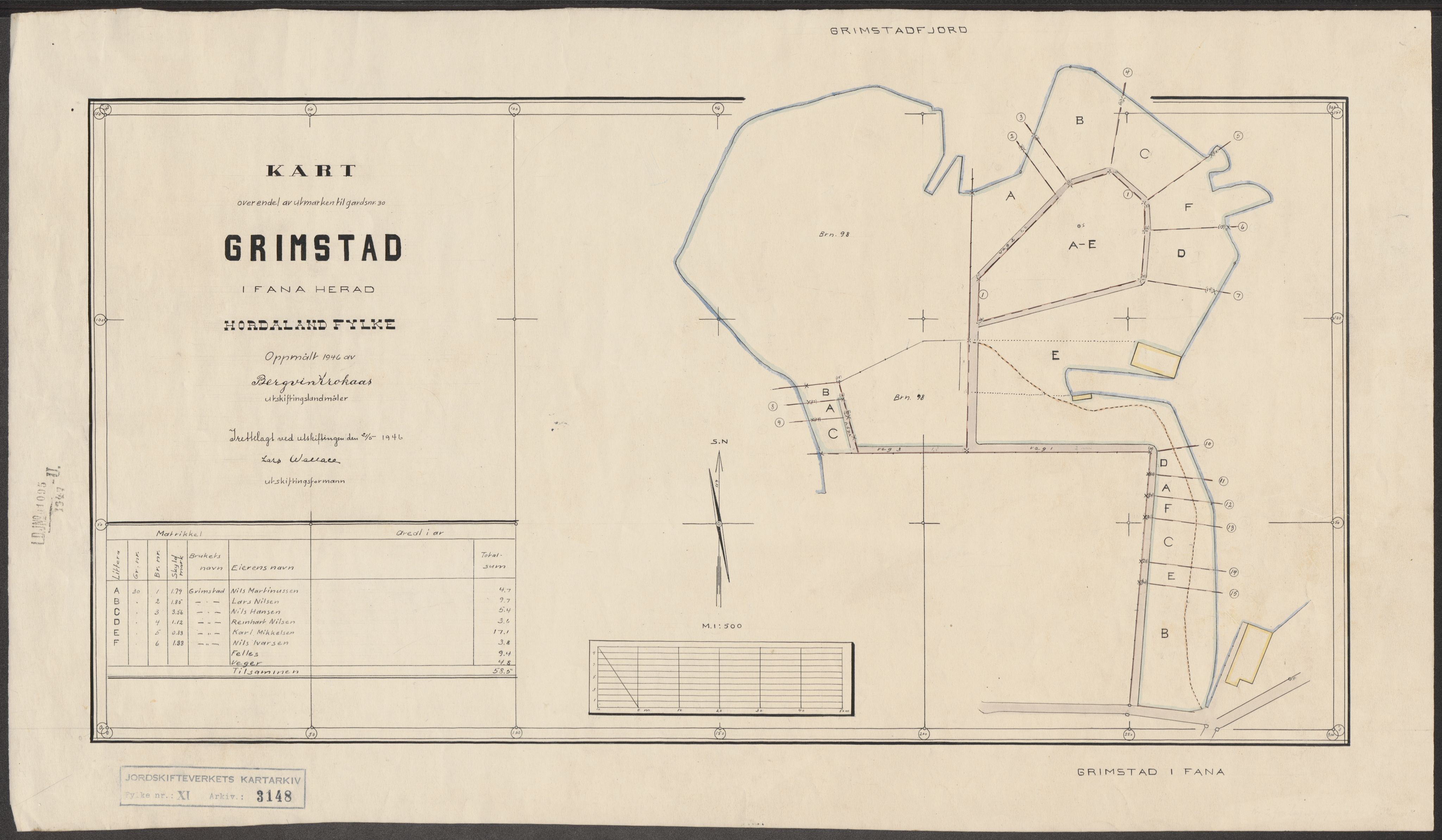 Jordskifteverkets kartarkiv, AV/RA-S-3929/T, 1859-1988, p. 3572