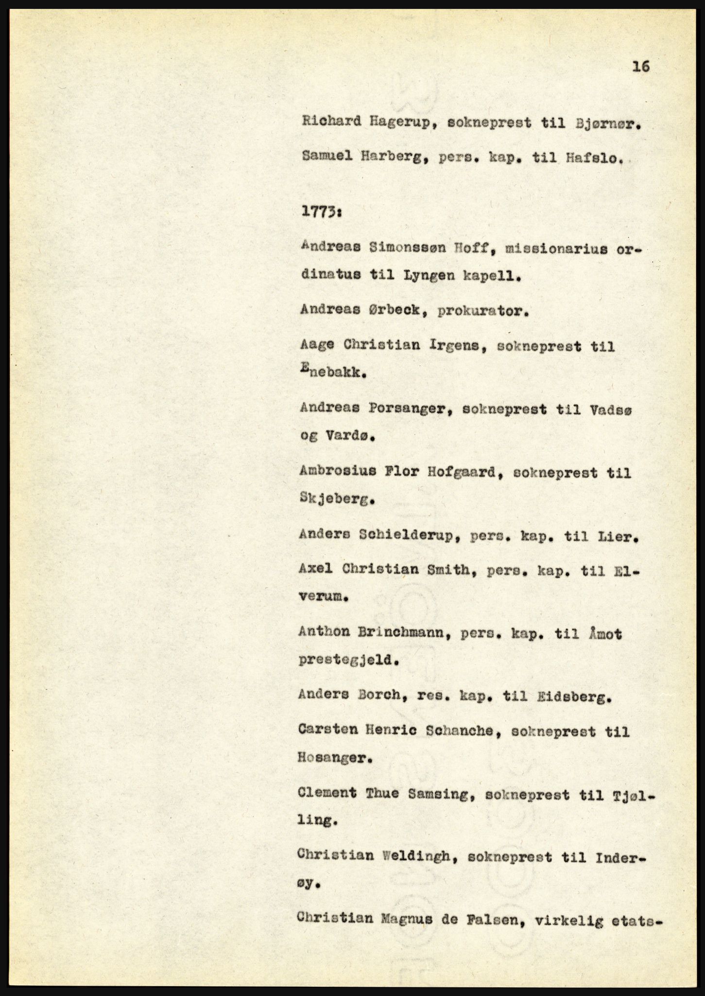 Riksarkivet, Seksjon for eldre arkiv og spesialsamlinger, AV/RA-EA-6797/H/Ha, 1953, p. 16