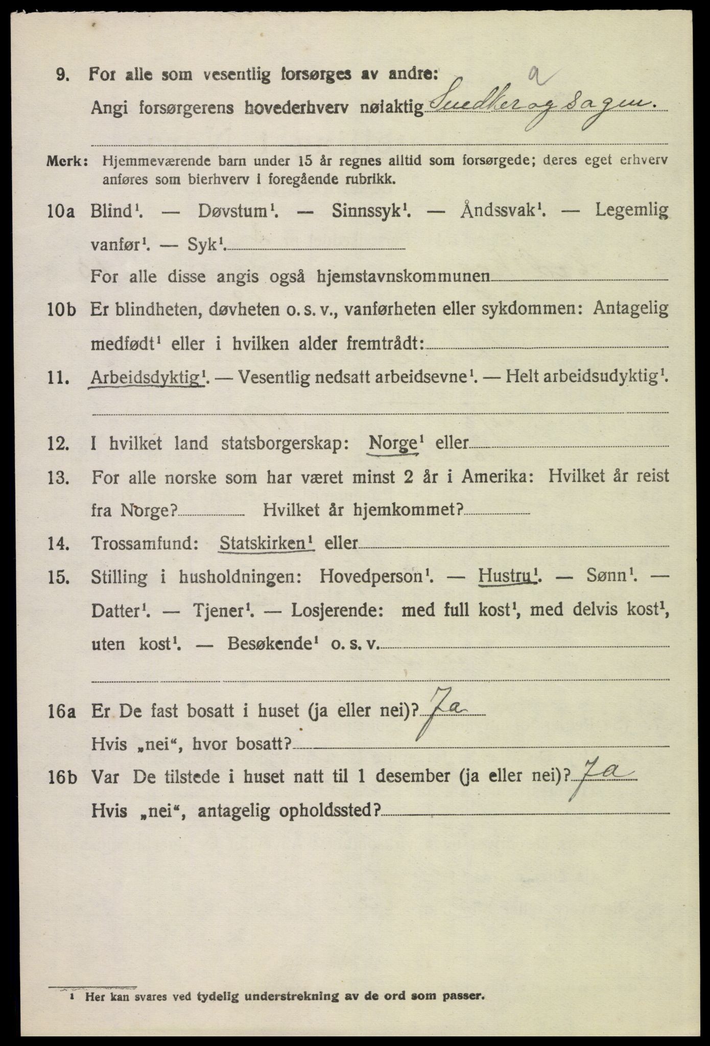 SAH, 1920 census for Eidskog, 1920, p. 13300
