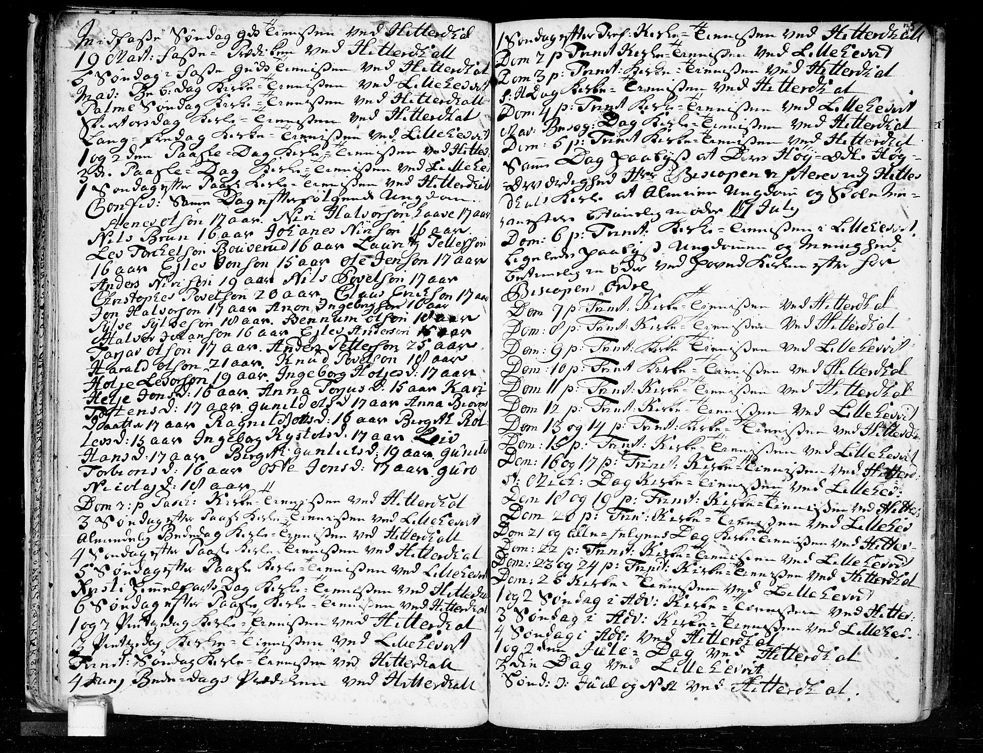 Heddal kirkebøker, SAKO/A-268/F/Fa/L0003: Parish register (official) no. I 3, 1723-1783, p. 35