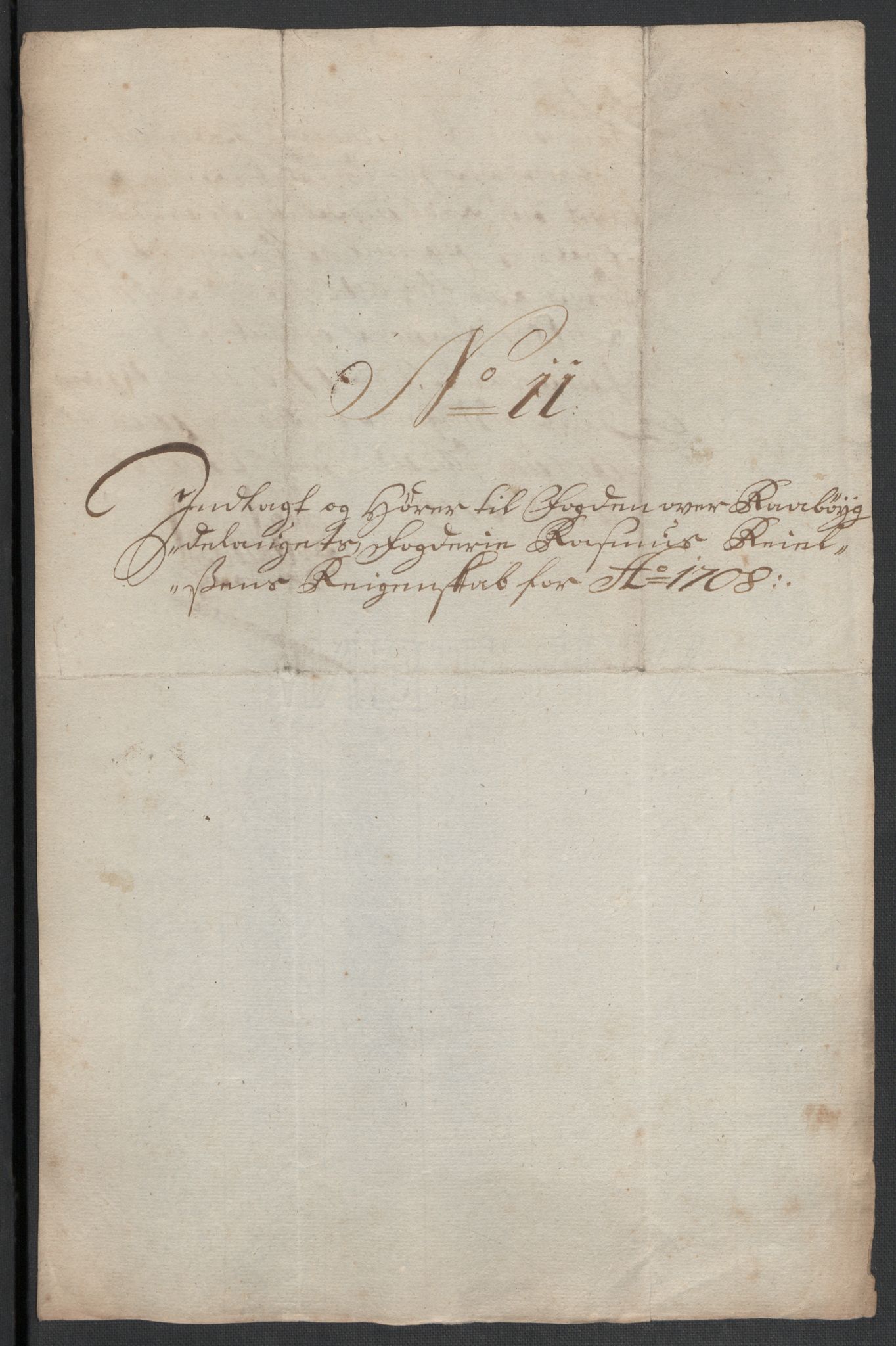 Rentekammeret inntil 1814, Reviderte regnskaper, Fogderegnskap, AV/RA-EA-4092/R40/L2448: Fogderegnskap Råbyggelag, 1706-1708, p. 350