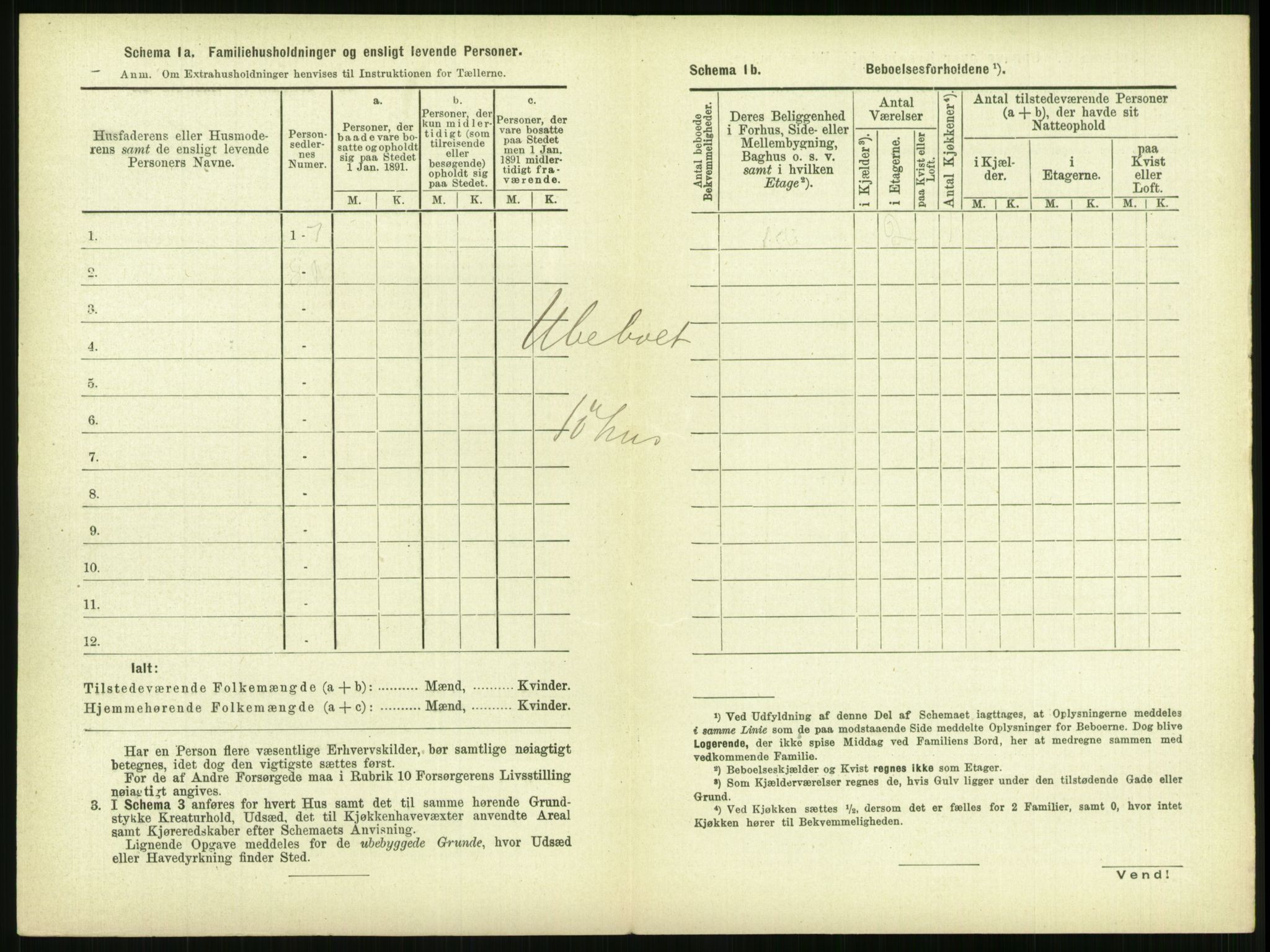 RA, 1891 census for 1103 Stavanger, 1891, p. 3786