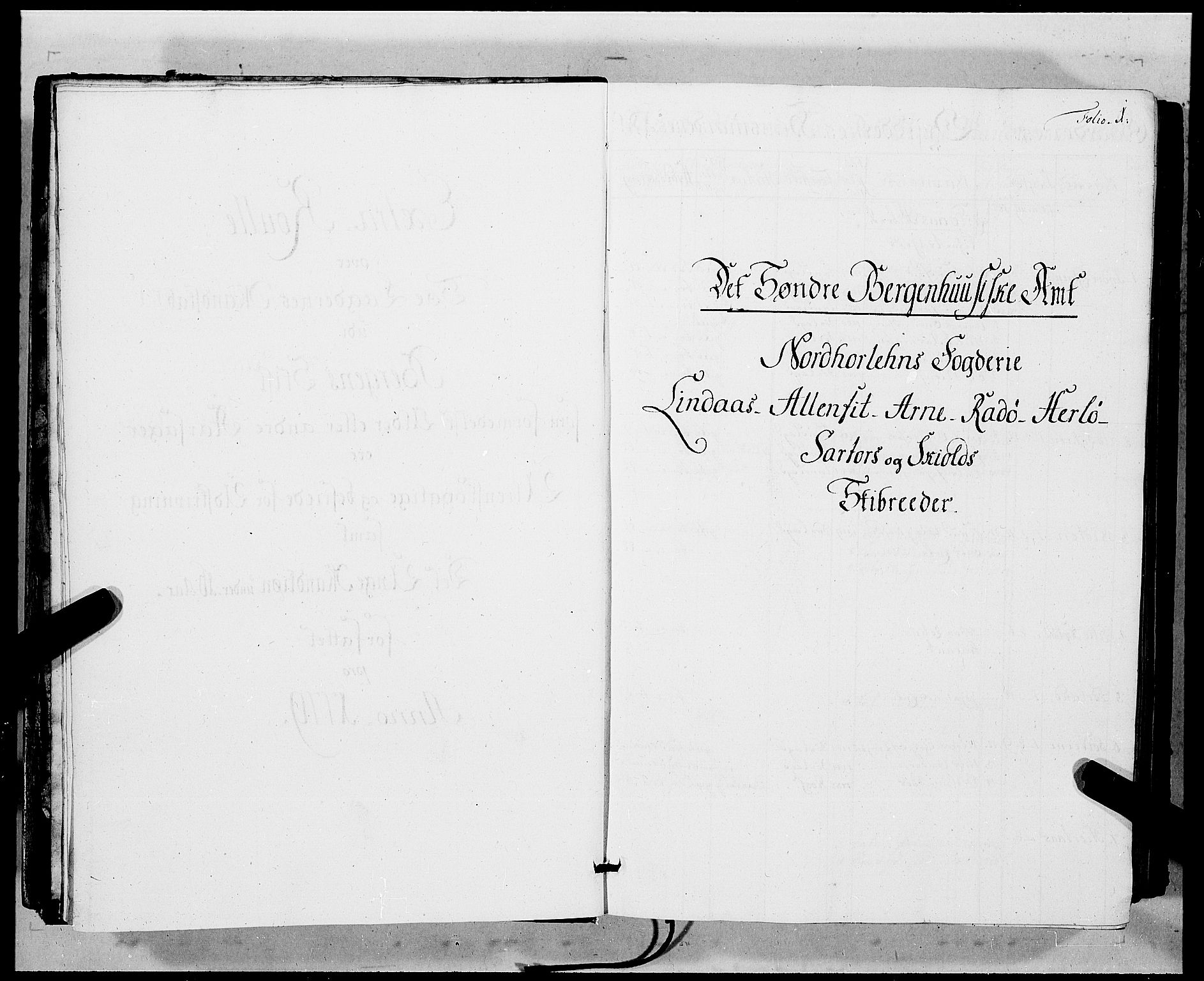 Innrulleringssjefen i Bergen, AV/SAB-A-100050/G/Ga/Gab/L0005: Ekstraruller, 1779