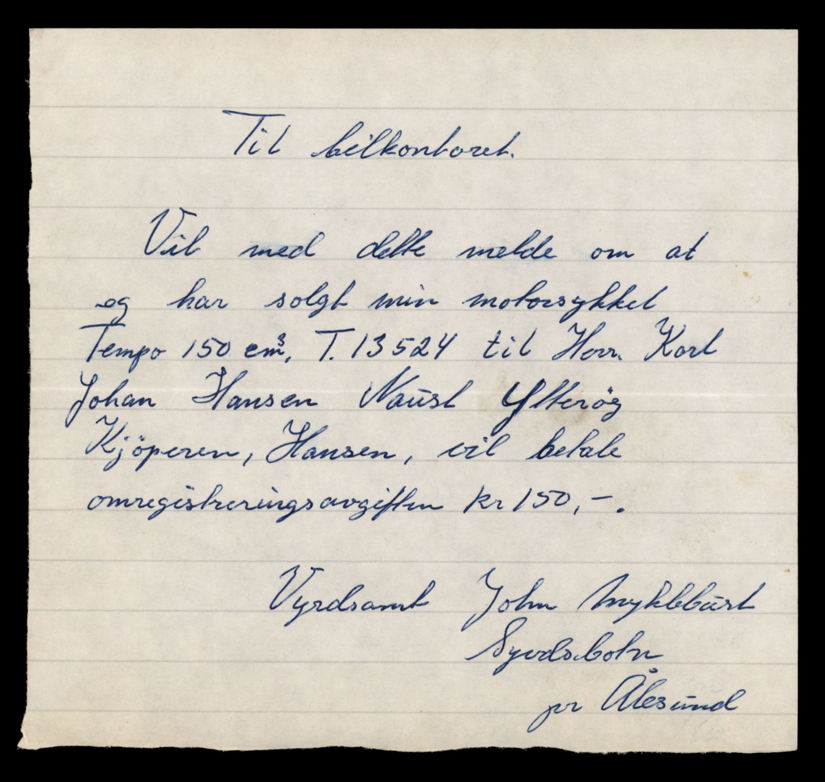 Møre og Romsdal vegkontor - Ålesund trafikkstasjon, AV/SAT-A-4099/F/Fe/L0039: Registreringskort for kjøretøy T 13361 - T 13530, 1927-1998, p. 2861
