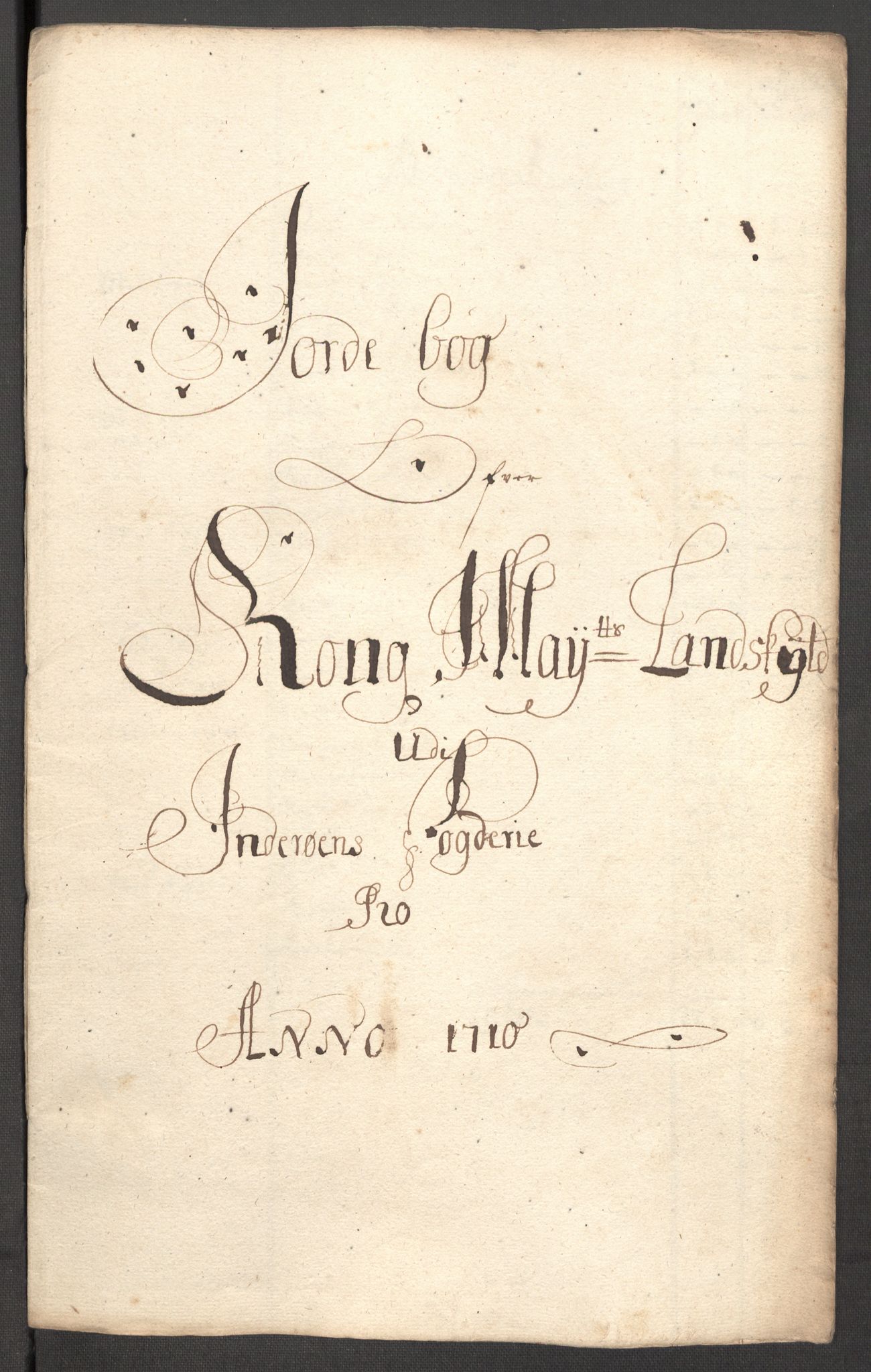 Rentekammeret inntil 1814, Reviderte regnskaper, Fogderegnskap, RA/EA-4092/R63/L4318: Fogderegnskap Inderøy, 1710, p. 146