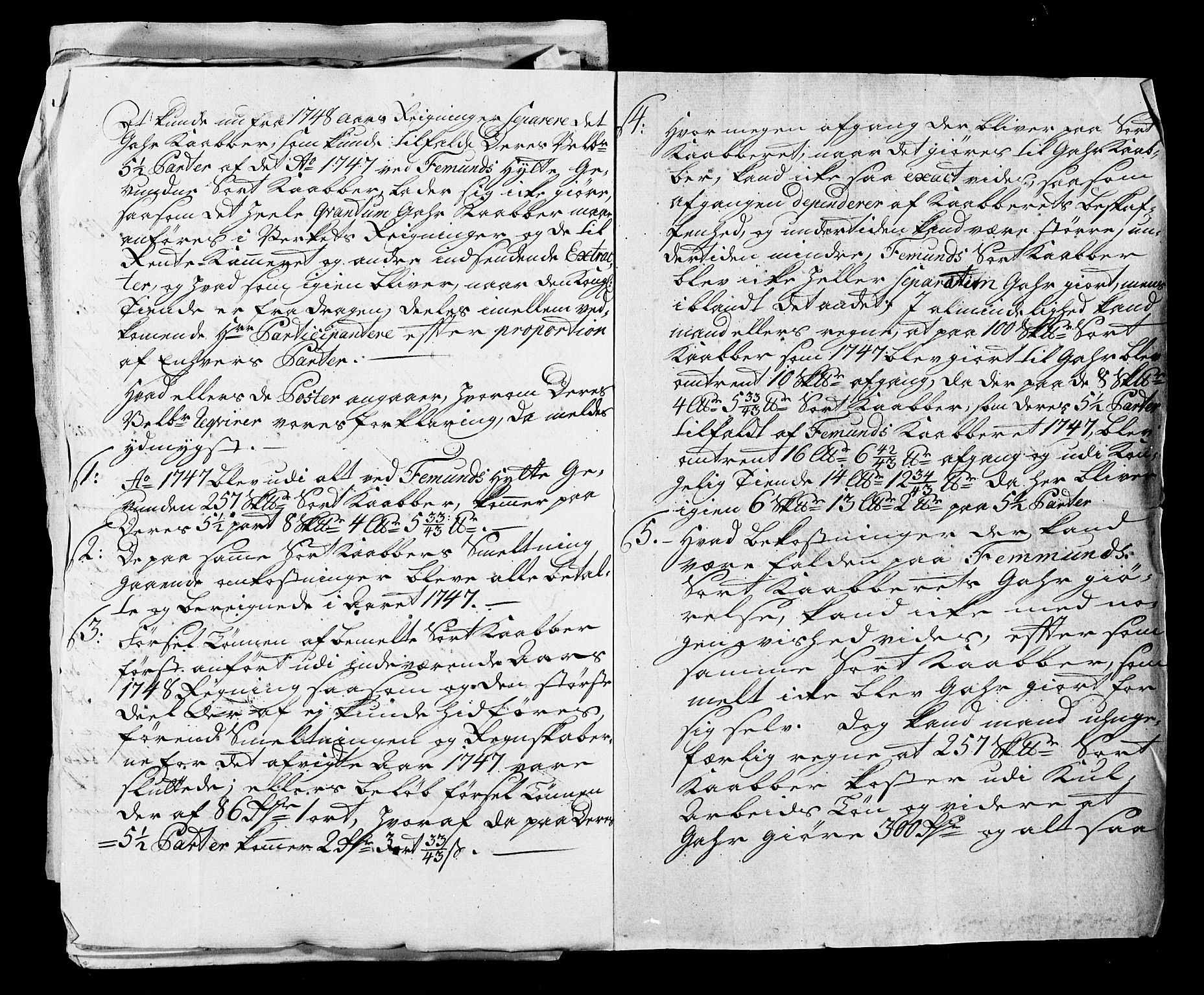 Forsvaret, Generalauditøren, AV/RA-RAFA-1772/F/Fj/Fja/L0012: --, 1748-1816, p. 158