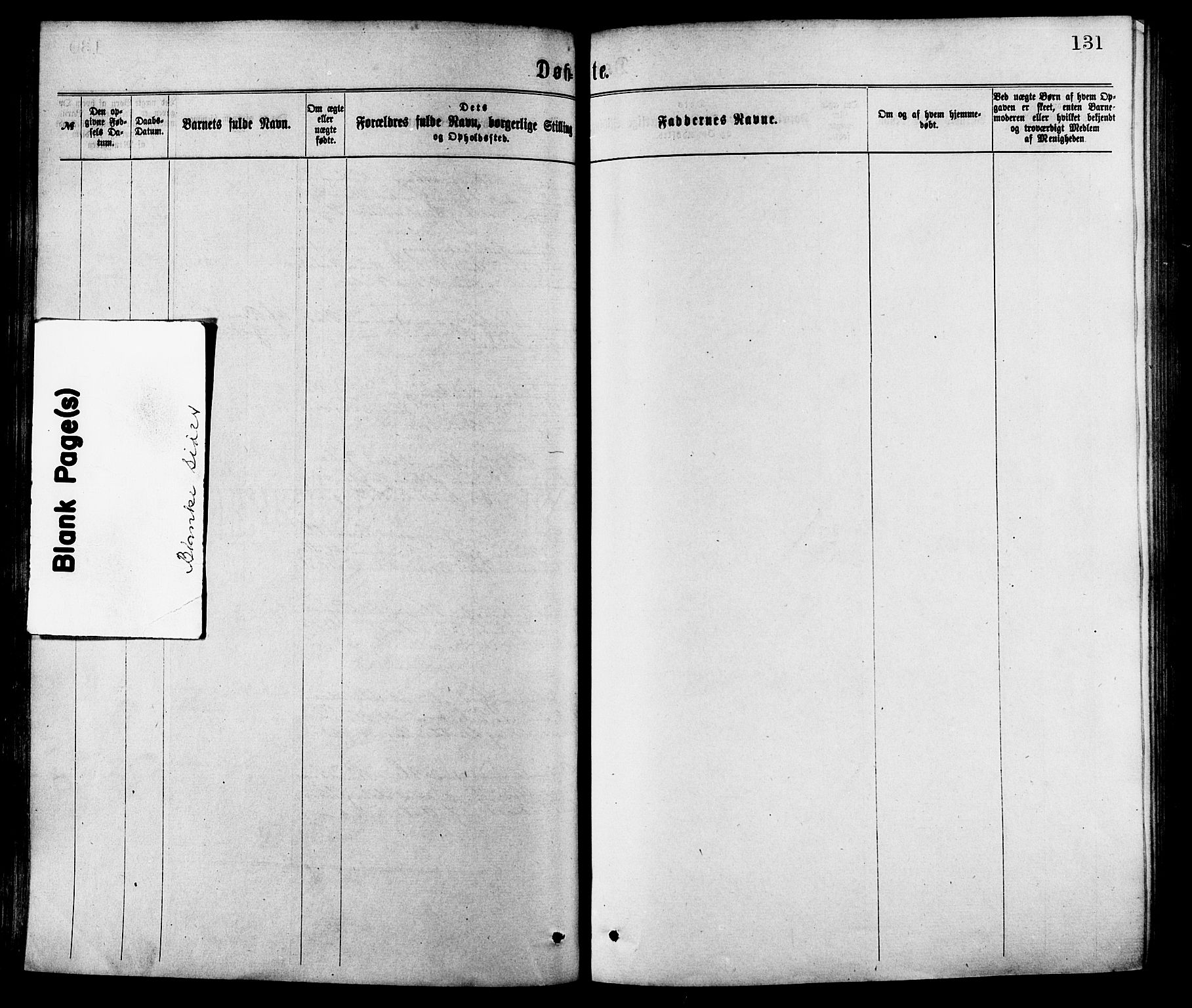 Ministerialprotokoller, klokkerbøker og fødselsregistre - Møre og Romsdal, AV/SAT-A-1454/528/L0400: Parish register (official) no. 528A11, 1871-1879, p. 131