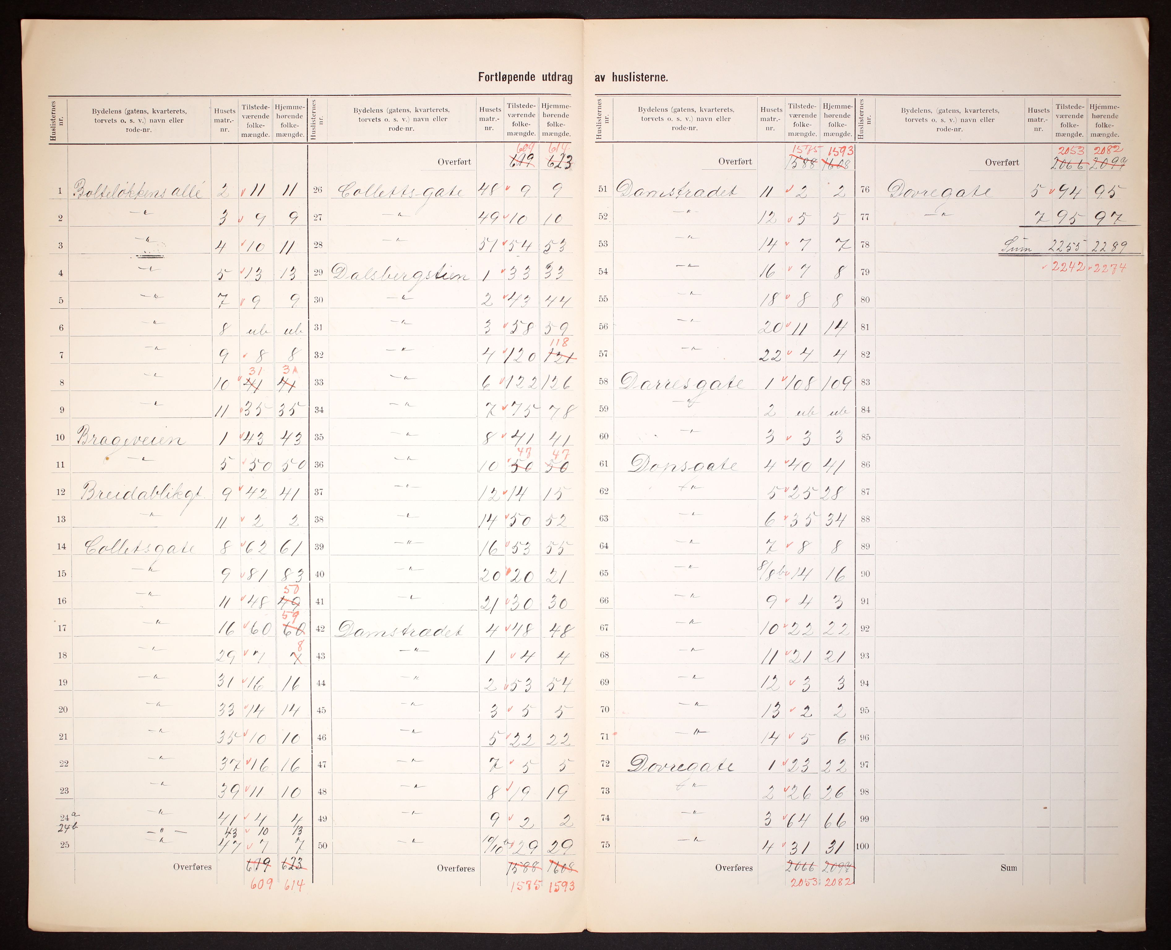 RA, 1910 census for Kristiania, 1910, p. 347