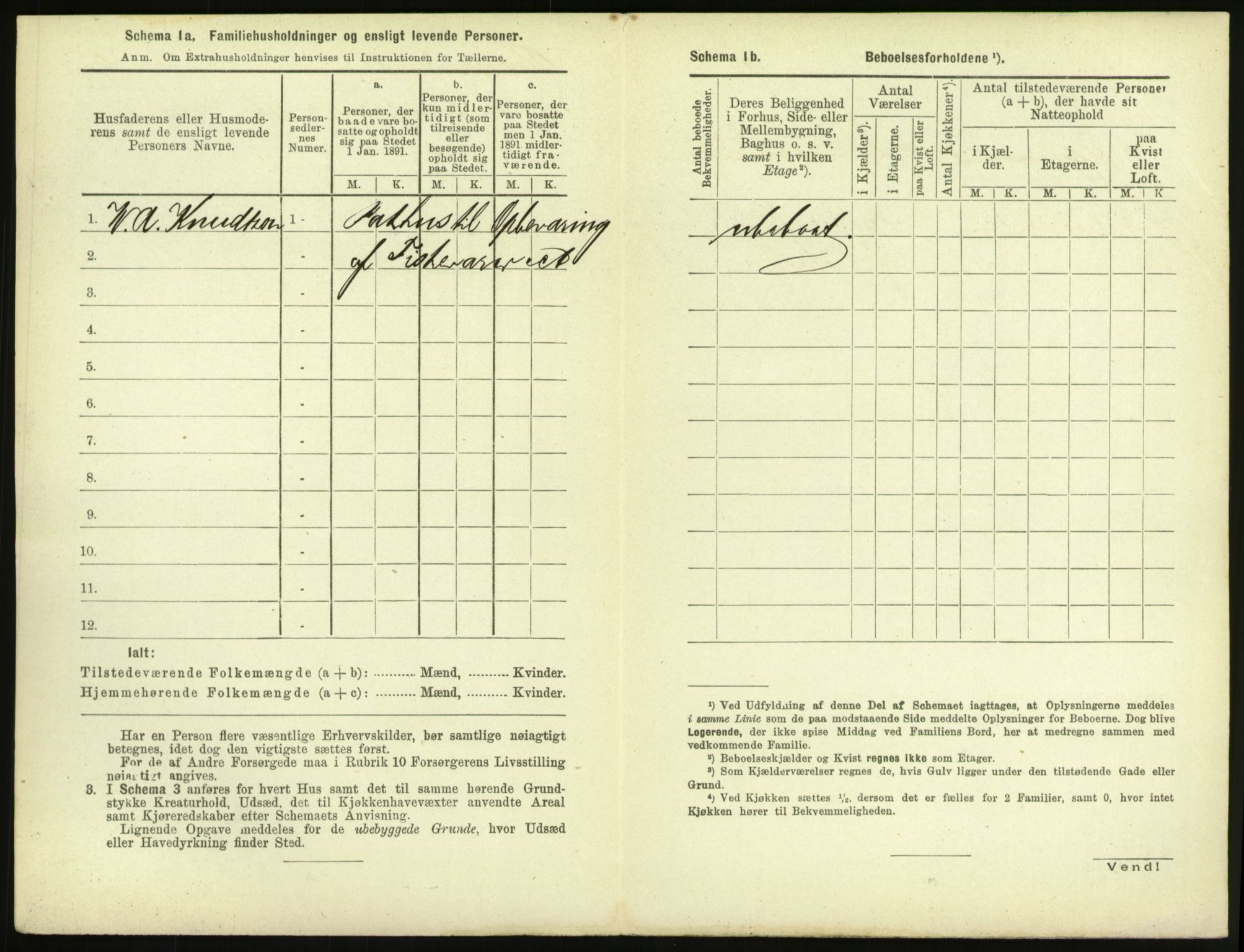 RA, 1891 census for 1503 Kristiansund, 1891, p. 1945