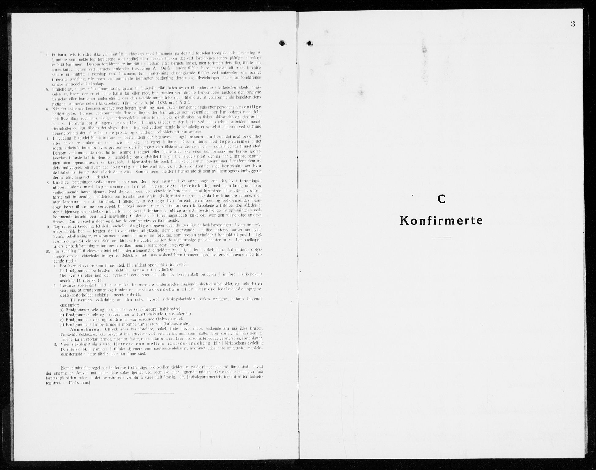 Skedsmo prestekontor Kirkebøker, SAO/A-10033a/G/Gb/L0005: Parish register (copy) no. II 5, 1932-1944, p. 3
