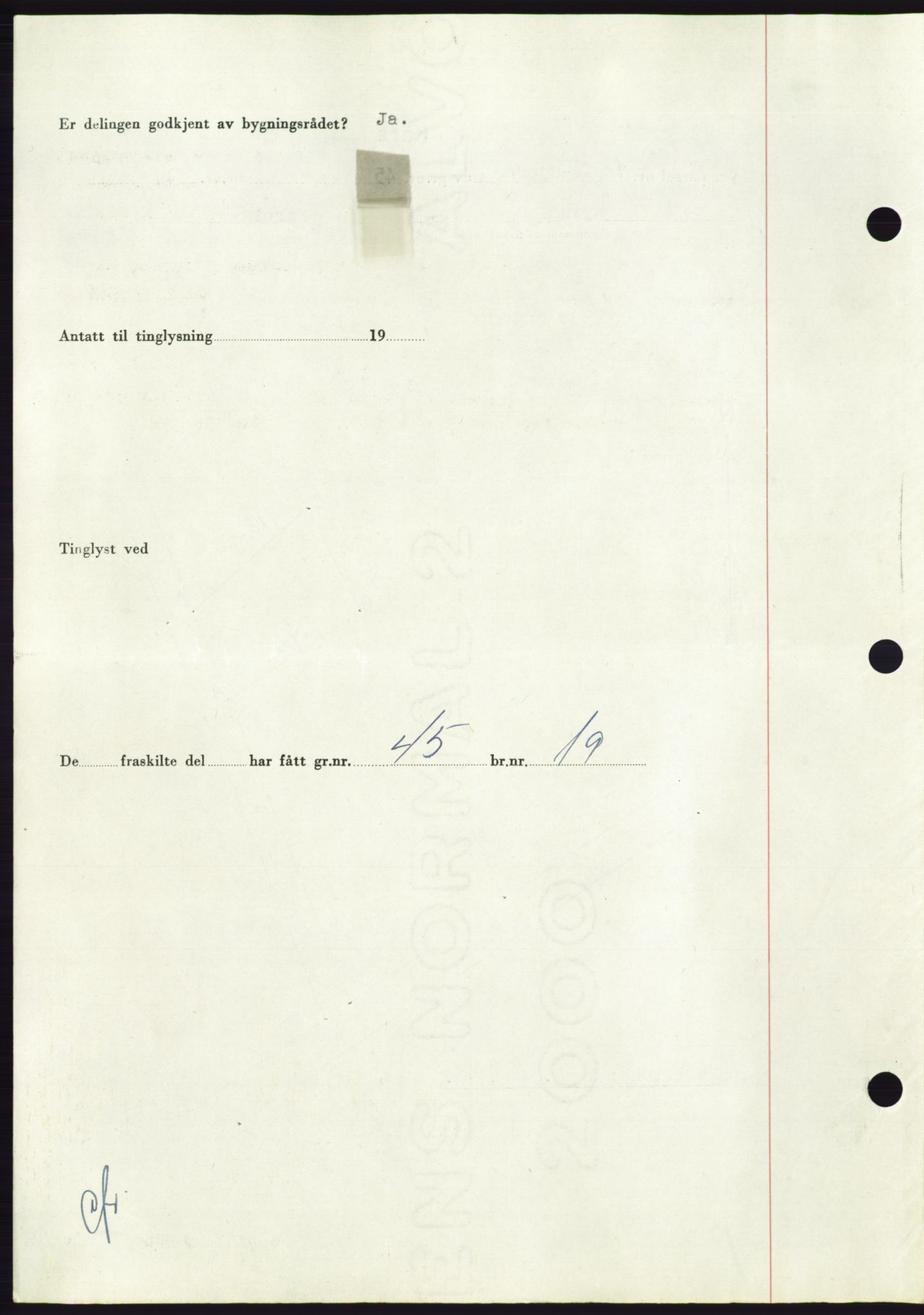 Søre Sunnmøre sorenskriveri, SAT/A-4122/1/2/2C/L0086: Mortgage book no. 12A, 1949-1950, Diary no: : 705/1950