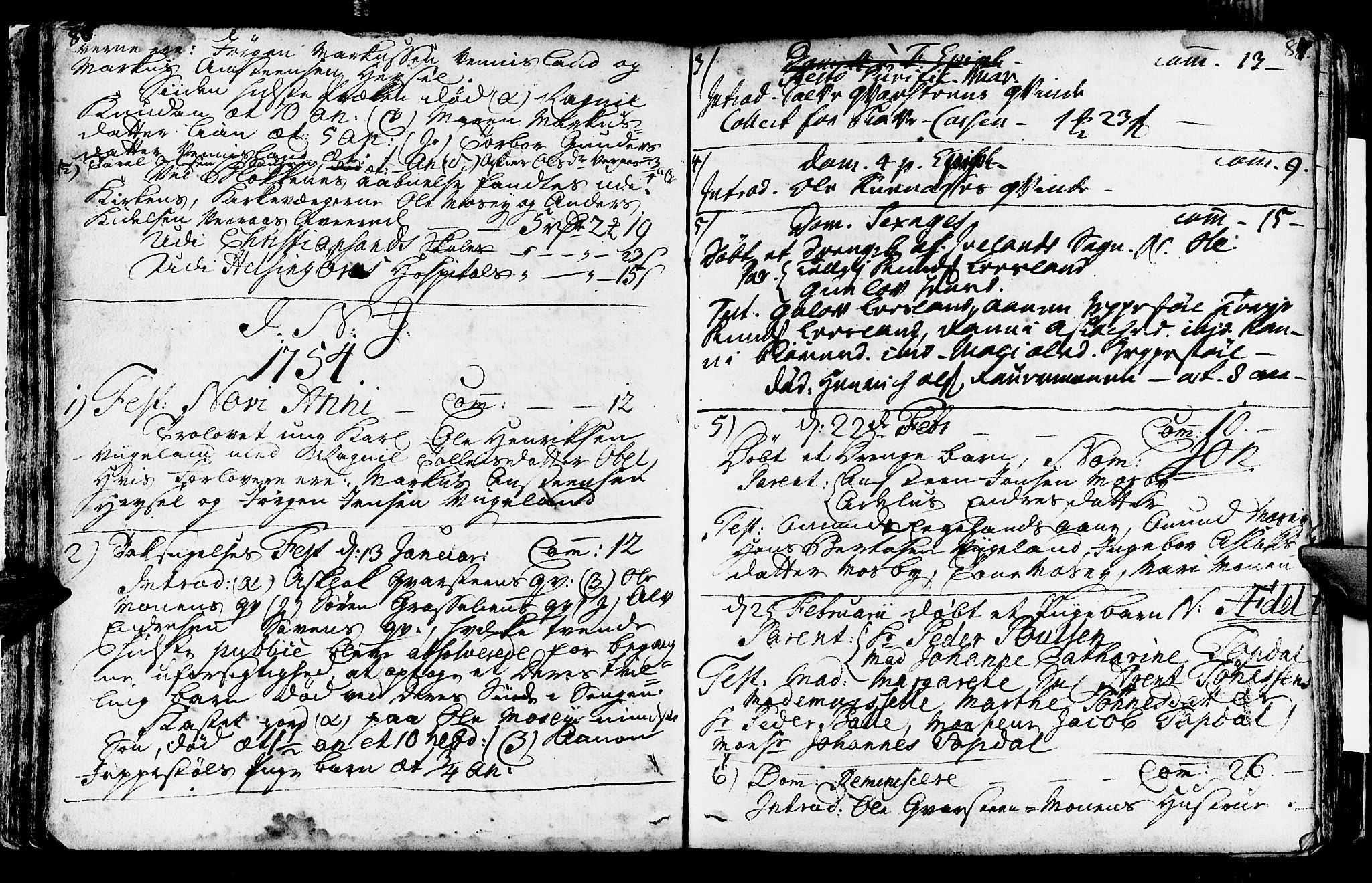 Vennesla sokneprestkontor, AV/SAK-1111-0045/Fa/Fab/L0001: Parish register (official) no. A 1, 1741-1794, p. 86-87