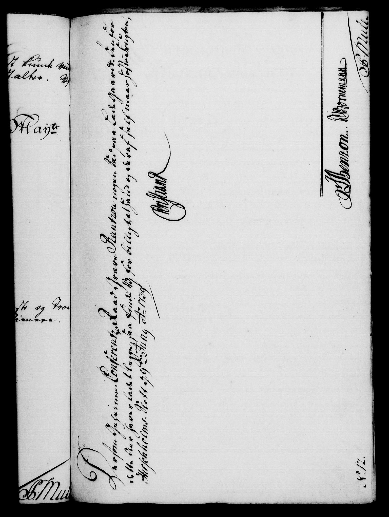 Rentekammeret, Kammerkanselliet, RA/EA-3111/G/Gf/Gfa/L0022: Norsk relasjons- og resolusjonsprotokoll (merket RK 52.22), 1739, p. 465