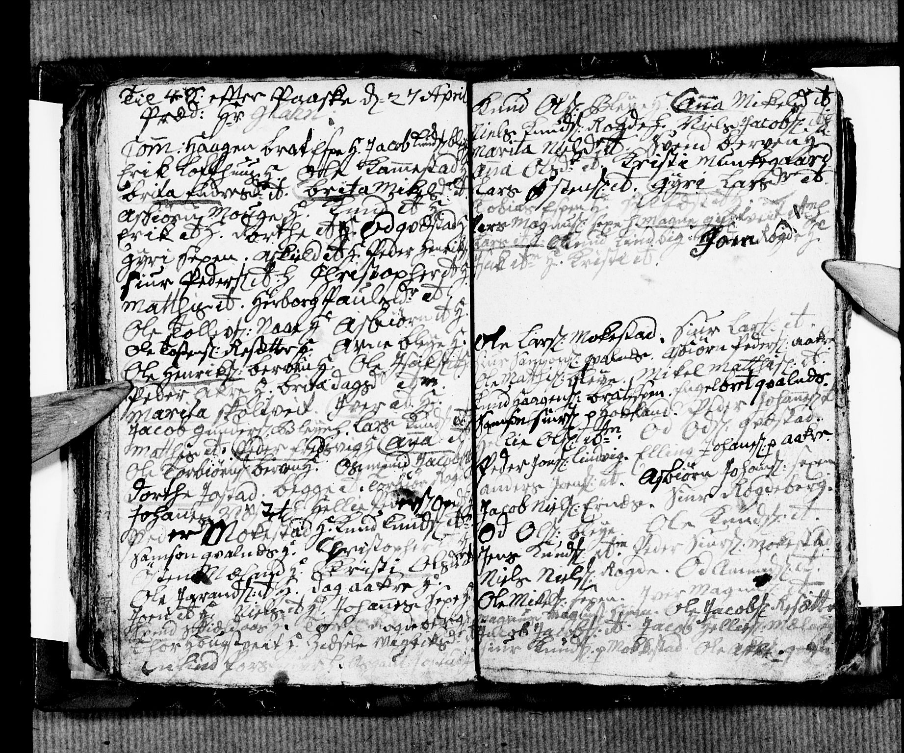 Ullensvang sokneprestembete, SAB/A-78701/H/Hab: Parish register (copy) no. B 4, 1775-1778, p. 74-75