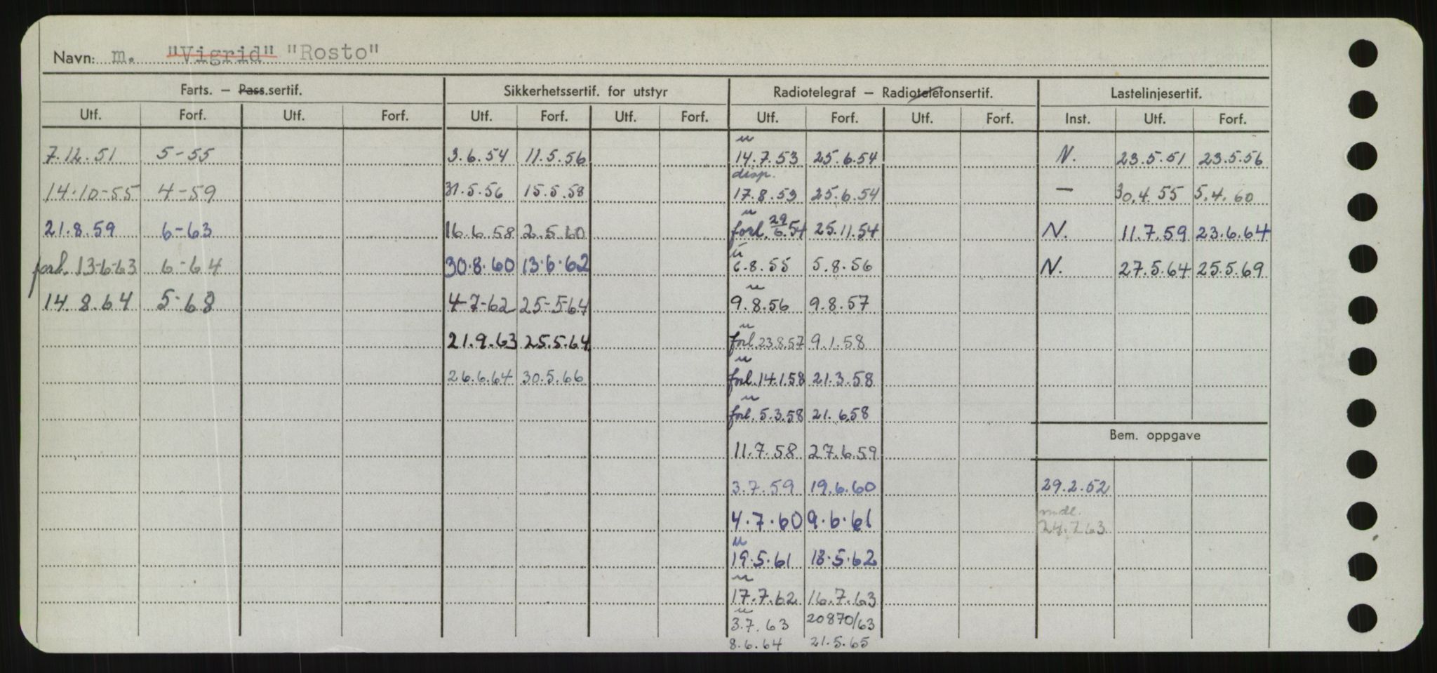 Sjøfartsdirektoratet med forløpere, Skipsmålingen, RA/S-1627/H/Hd/L0031: Fartøy, Rju-Sam, p. 220