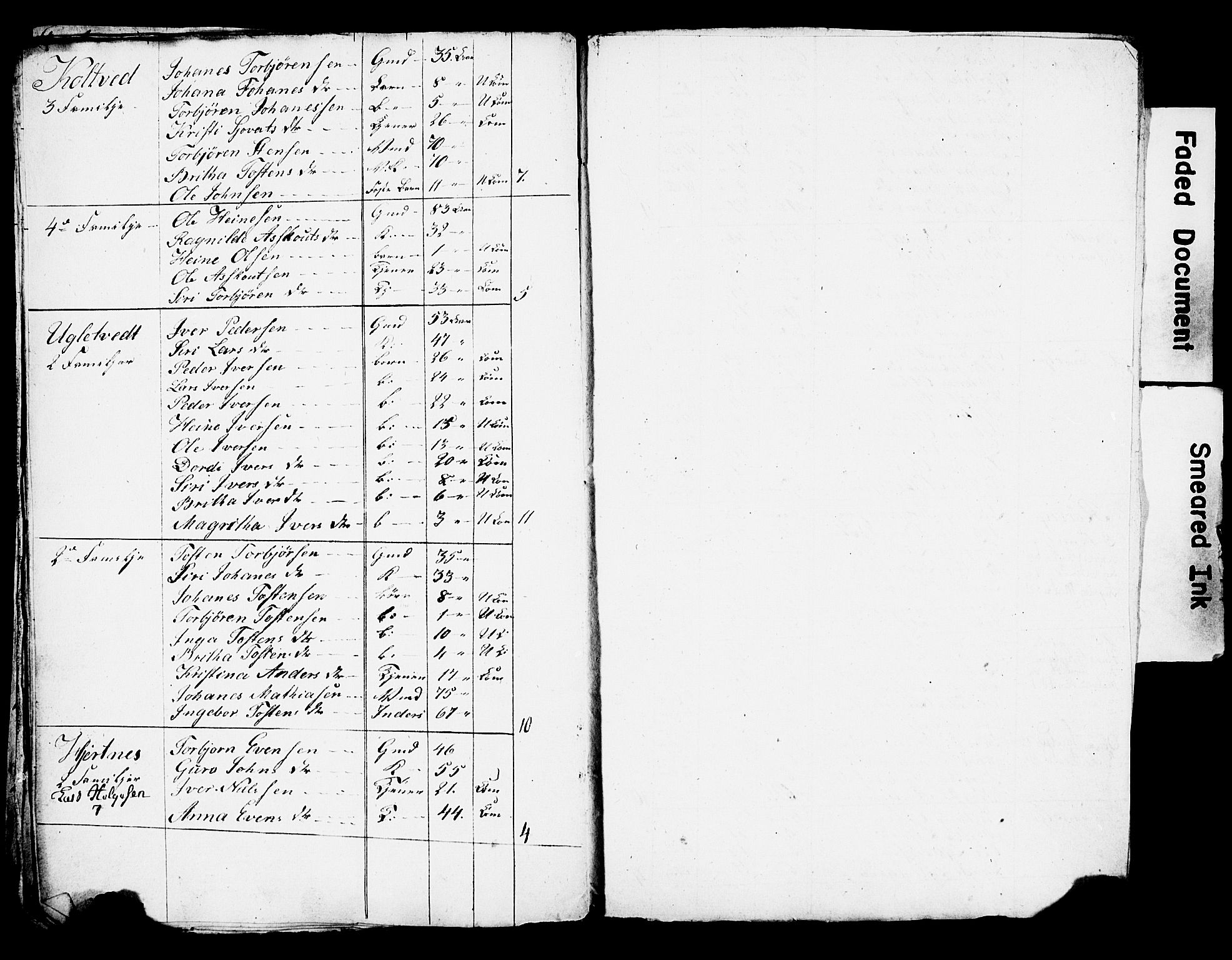 , 1825 Census for Strandebarm parish, 1825, p. 59