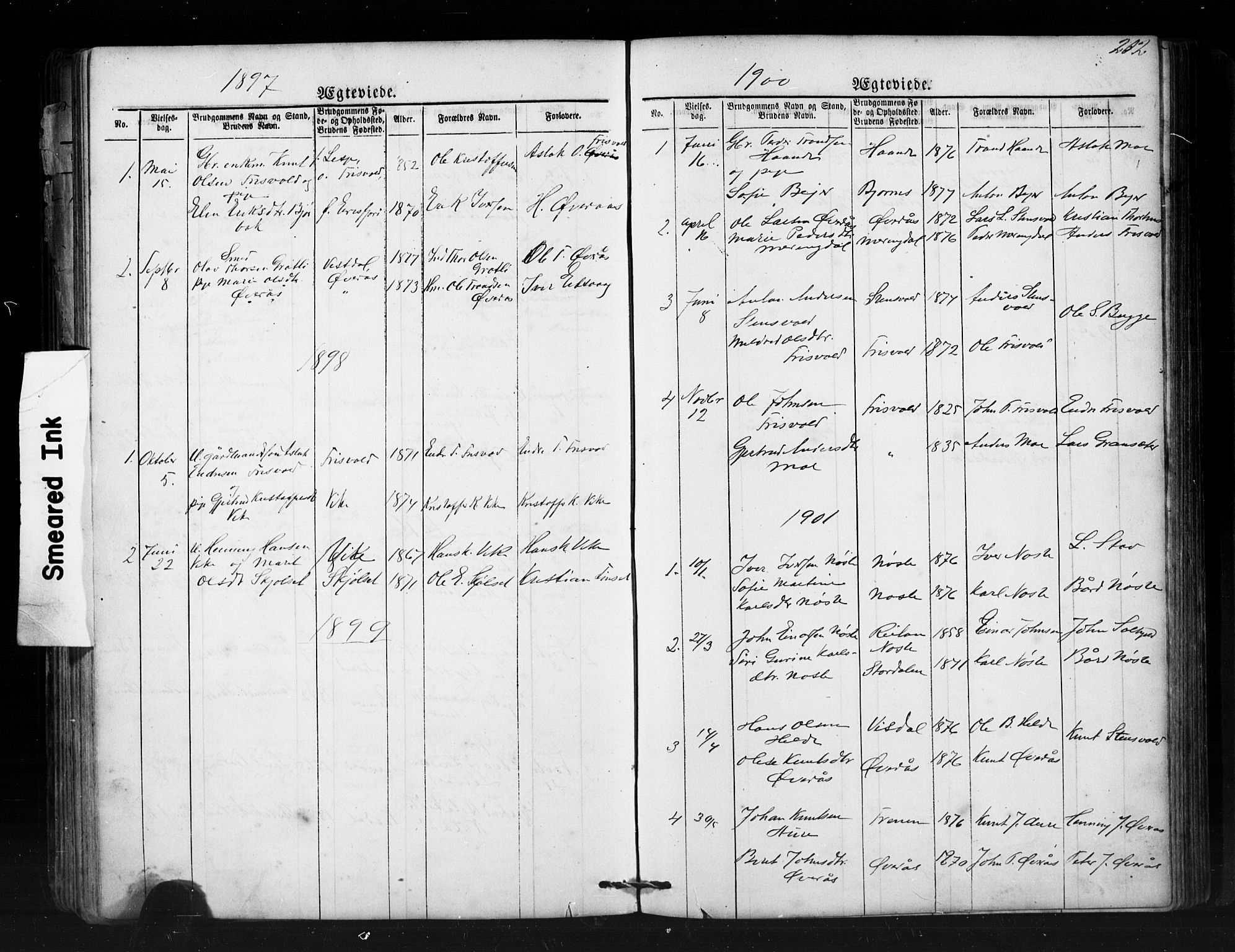 Ministerialprotokoller, klokkerbøker og fødselsregistre - Møre og Romsdal, SAT/A-1454/552/L0638: Parish register (copy) no. 552C01, 1867-1902, p. 202