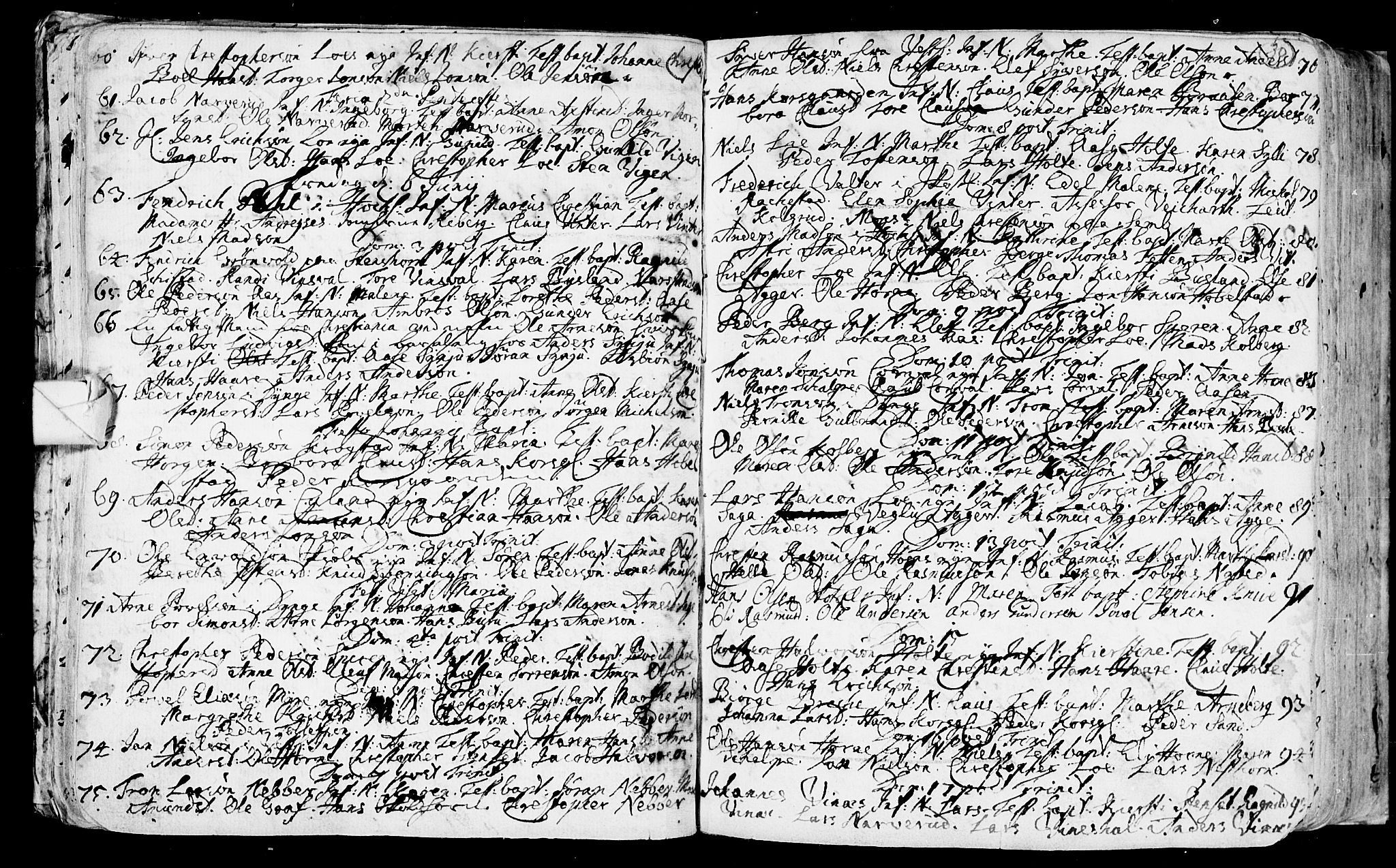 Eiker kirkebøker, SAKO/A-4/F/Fa/L0003: Parish register (official) no. I 3, 1724-1753, p. 30
