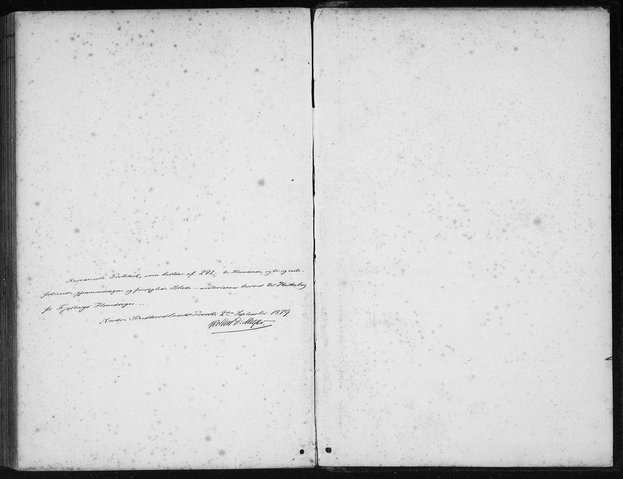 Fjelberg sokneprestembete, AV/SAB-A-75201/H/Haa: Parish register (official) no. B  1, 1879-1919