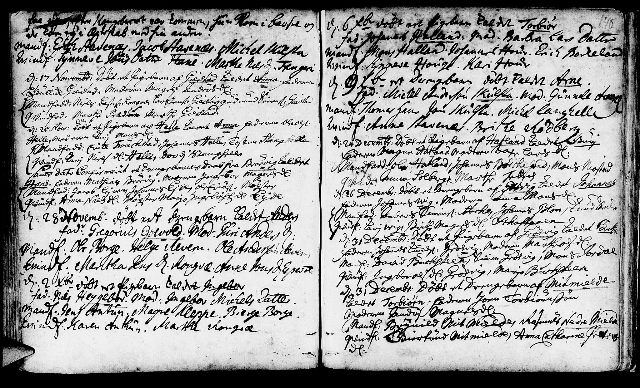 Haus sokneprestembete, AV/SAB-A-75601/H/Haa: Parish register (official) no. A 4, 1723-1733, p. 140