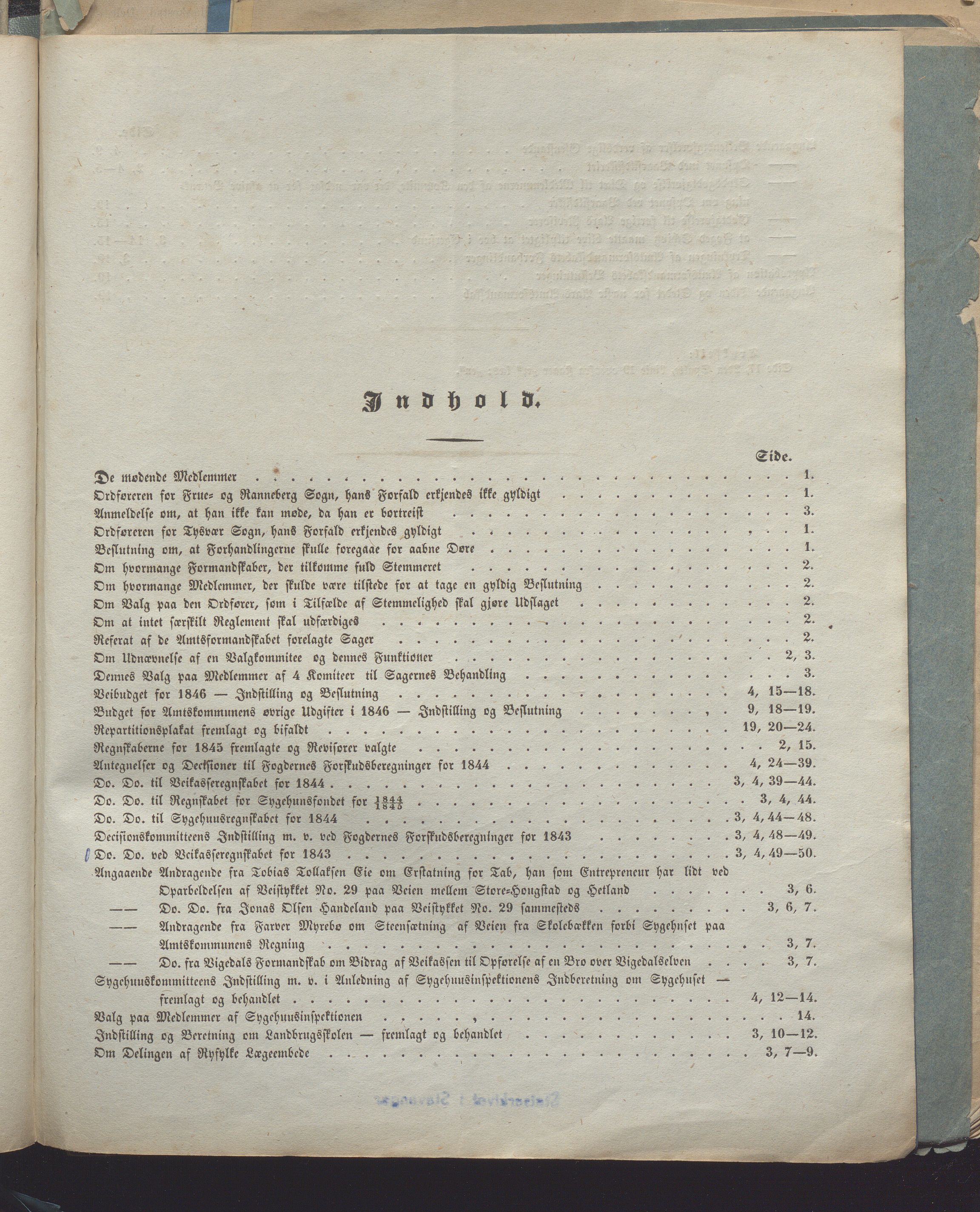 Rogaland fylkeskommune - Fylkesrådmannen , IKAR/A-900/A, 1838-1848, p. 274