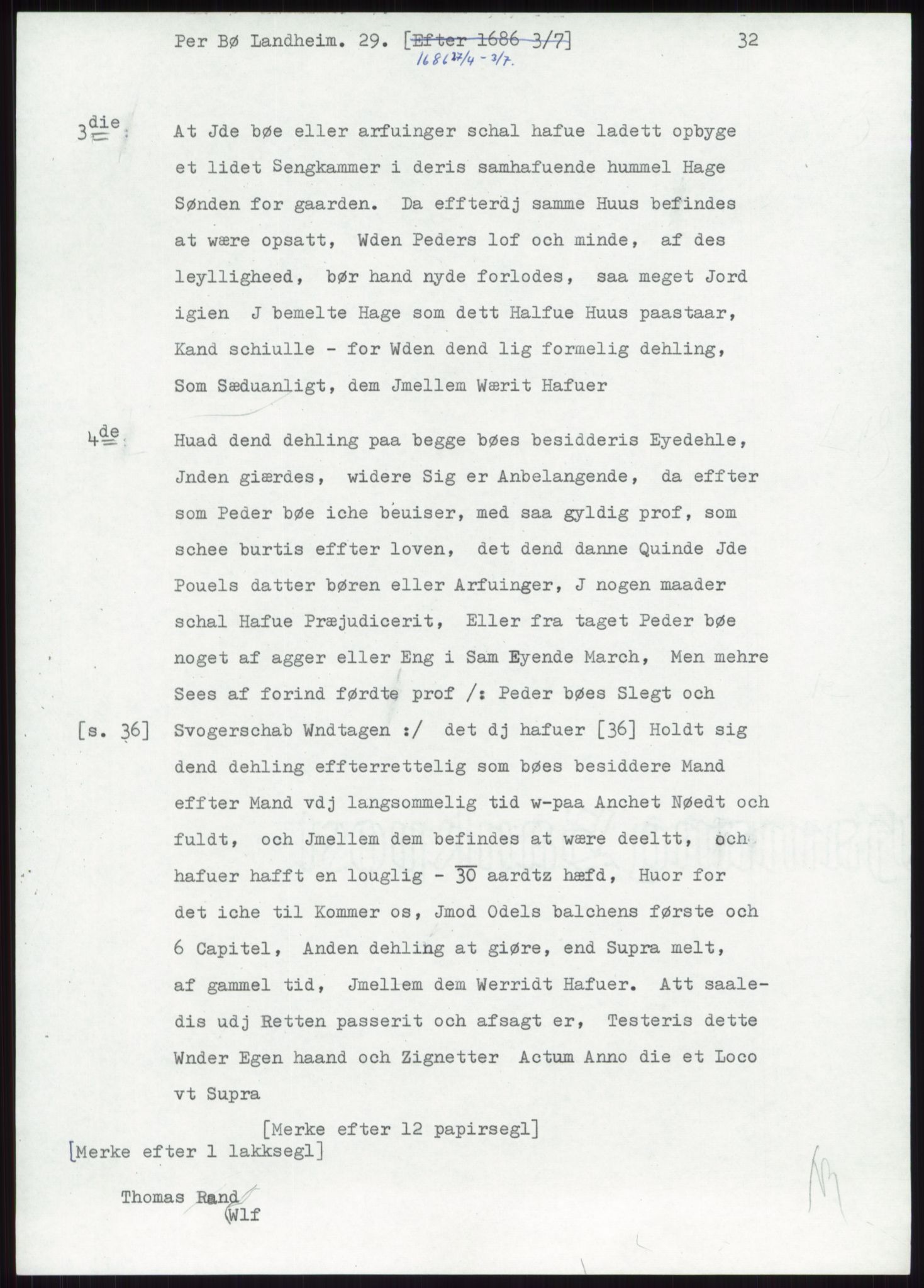 Samlinger til kildeutgivelse, Diplomavskriftsamlingen, AV/RA-EA-4053/H/Ha, p. 3173