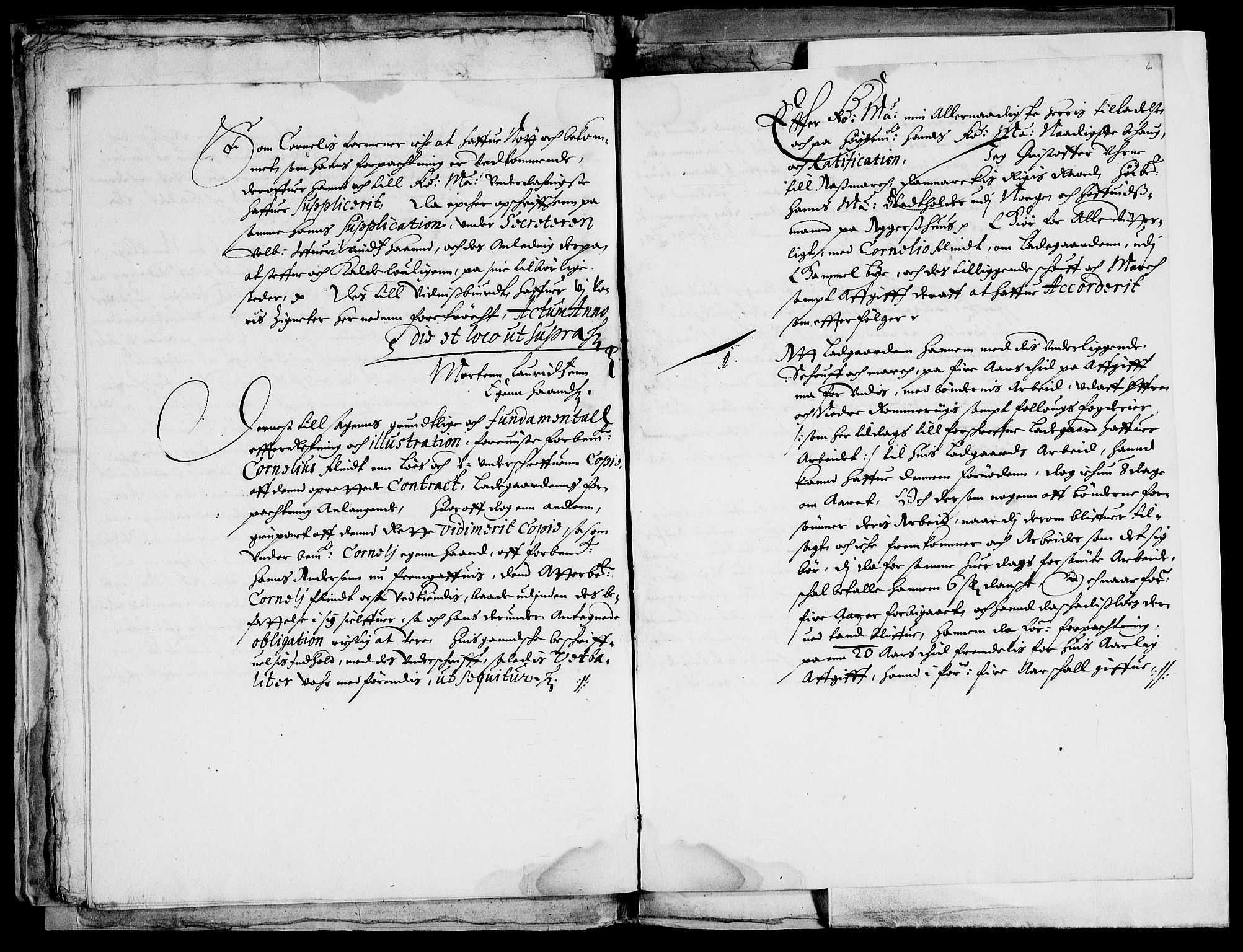 Danske Kanselli, Skapsaker, AV/RA-EA-4061/F/L0064: Skap 14, pakke 214-306, 1591-1731, p. 28