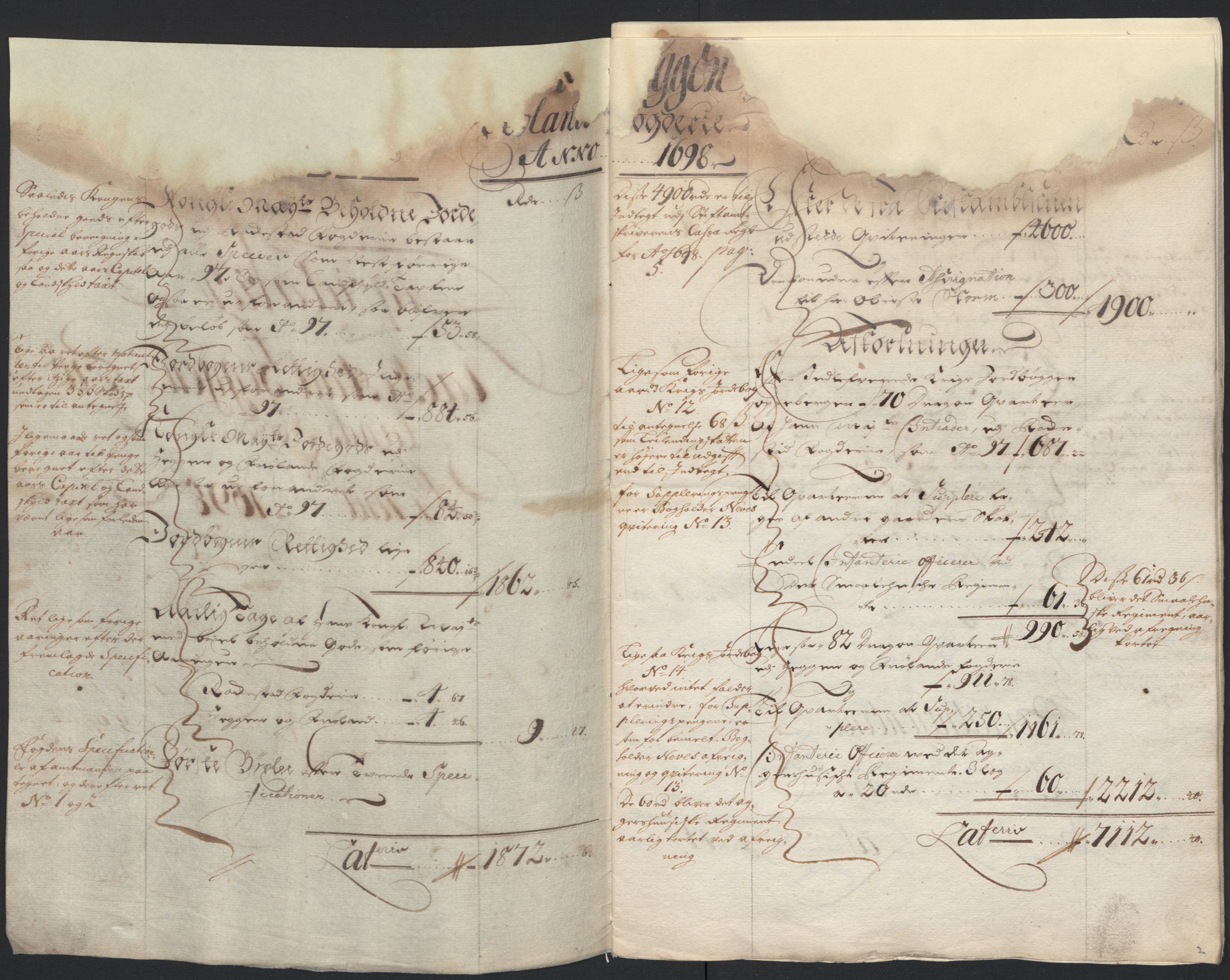 Rentekammeret inntil 1814, Reviderte regnskaper, Fogderegnskap, AV/RA-EA-4092/R07/L0288: Fogderegnskap Rakkestad, Heggen og Frøland, 1698, p. 5