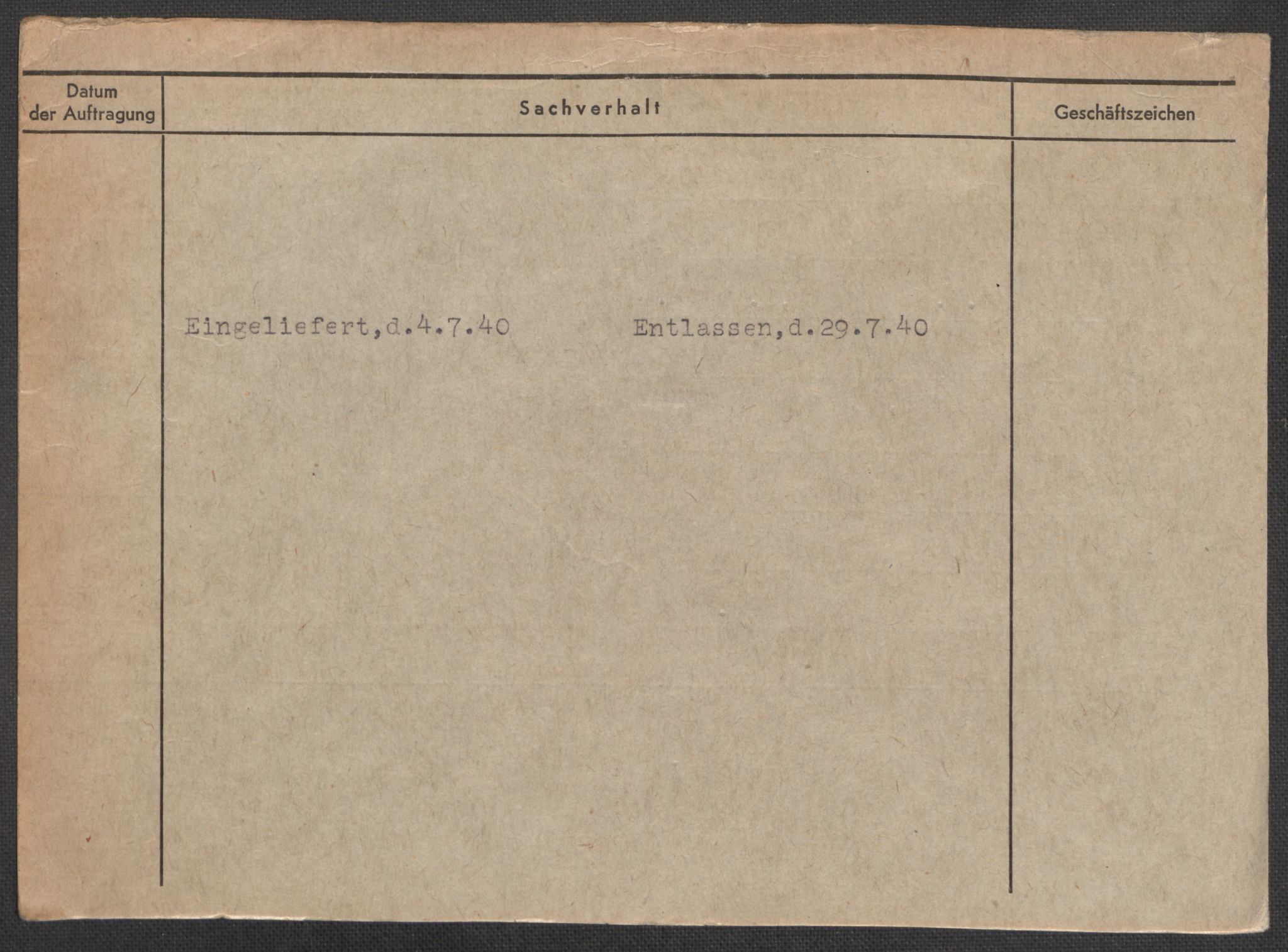 Befehlshaber der Sicherheitspolizei und des SD, RA/RAFA-5969/E/Ea/Eaa/L0003: Register over norske fanger i Møllergata 19: Eng-Hag, 1940-1945, p. 437