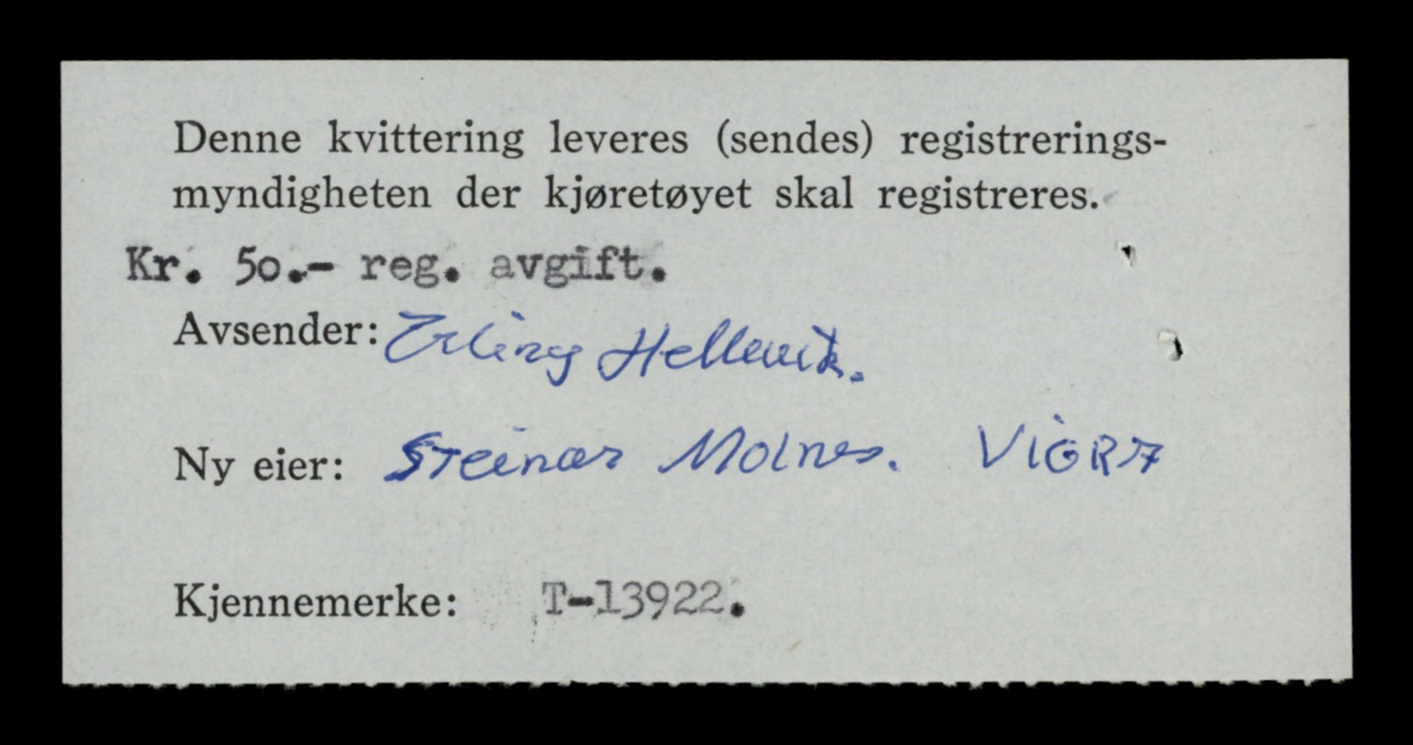 Møre og Romsdal vegkontor - Ålesund trafikkstasjon, AV/SAT-A-4099/F/Fe/L0042: Registreringskort for kjøretøy T 13906 - T 14079, 1927-1998, p. 245