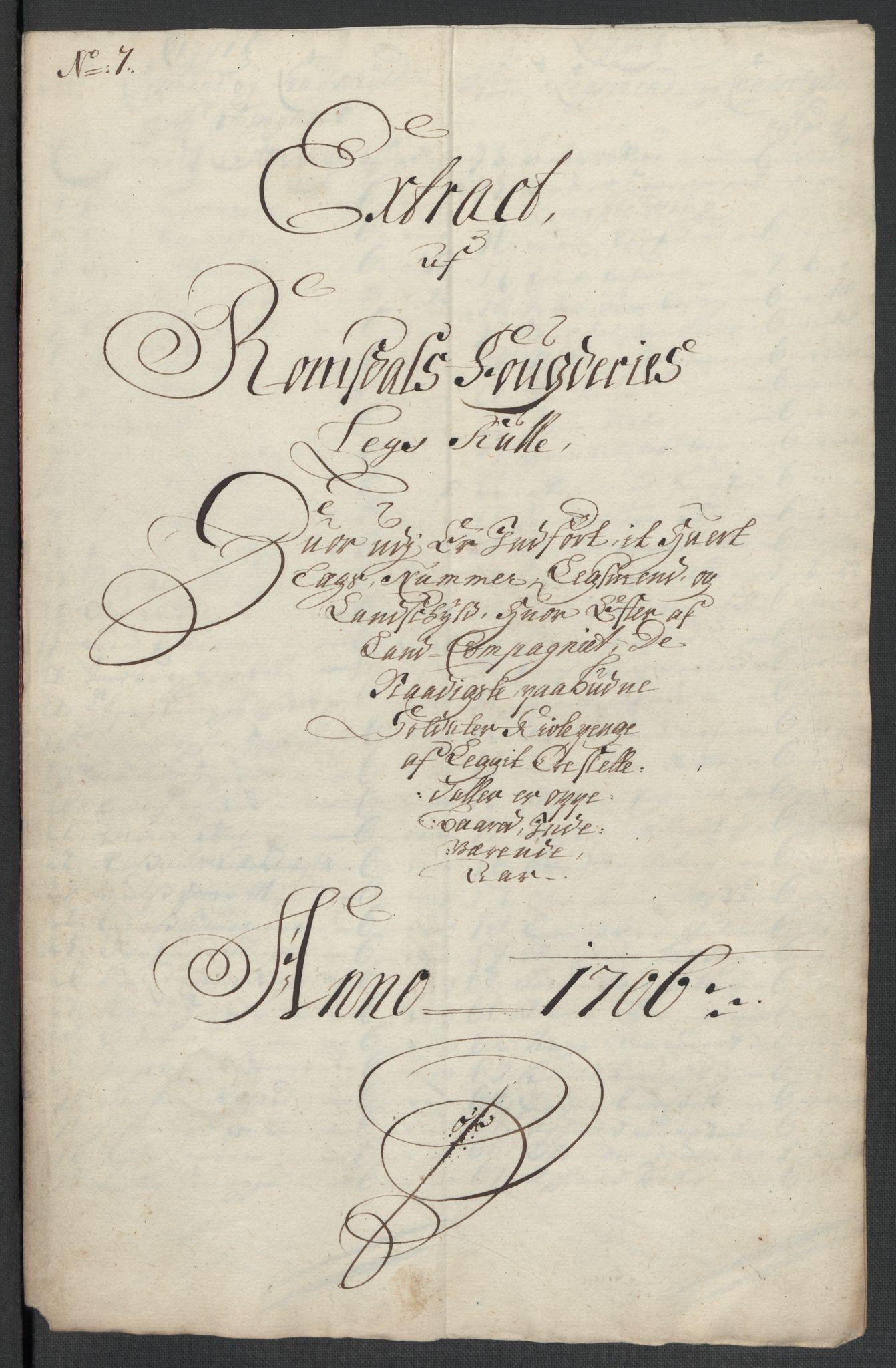 Rentekammeret inntil 1814, Reviderte regnskaper, Fogderegnskap, AV/RA-EA-4092/R55/L3657: Fogderegnskap Romsdal, 1706, p. 93