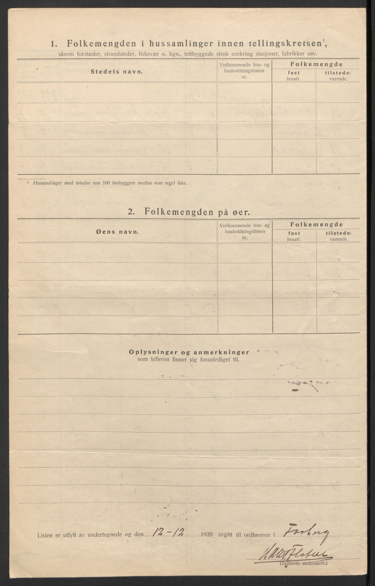 SAH, 1920 census for Fåberg, 1920, p. 29