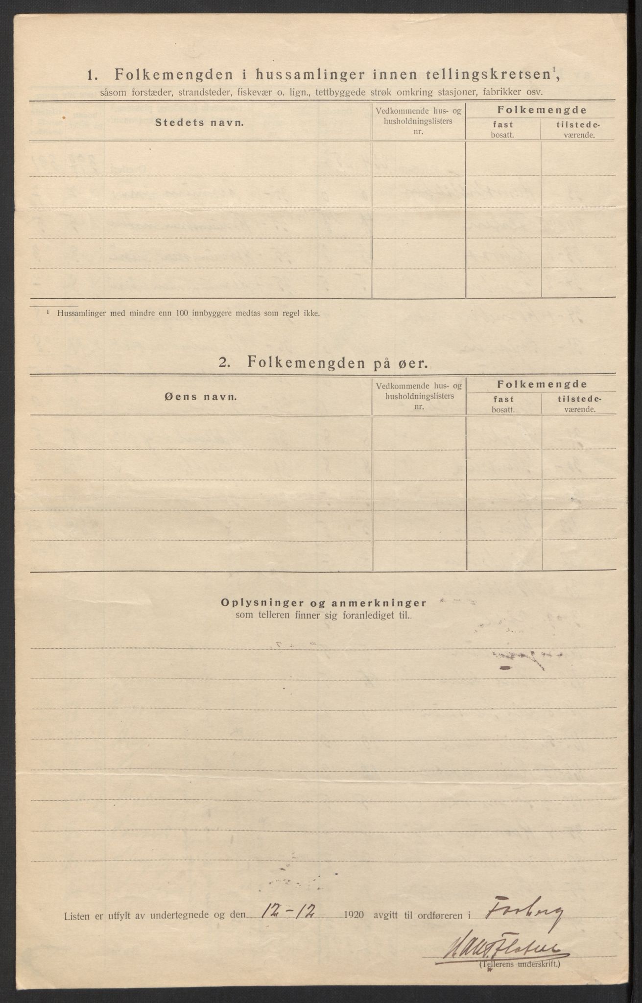 SAH, 1920 census for Fåberg, 1920, p. 29