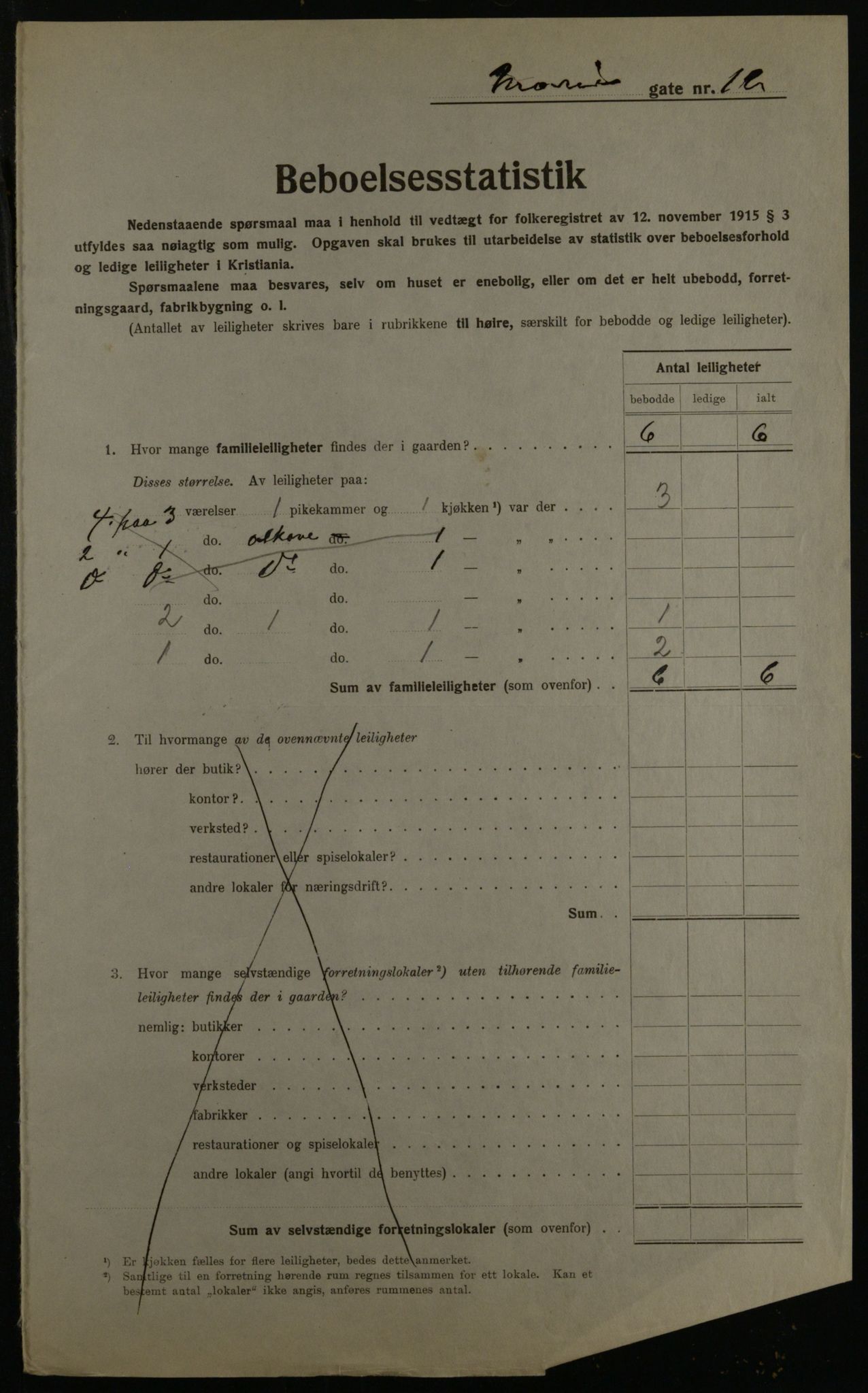OBA, Municipal Census 1923 for Kristiania, 1923, p. 69785