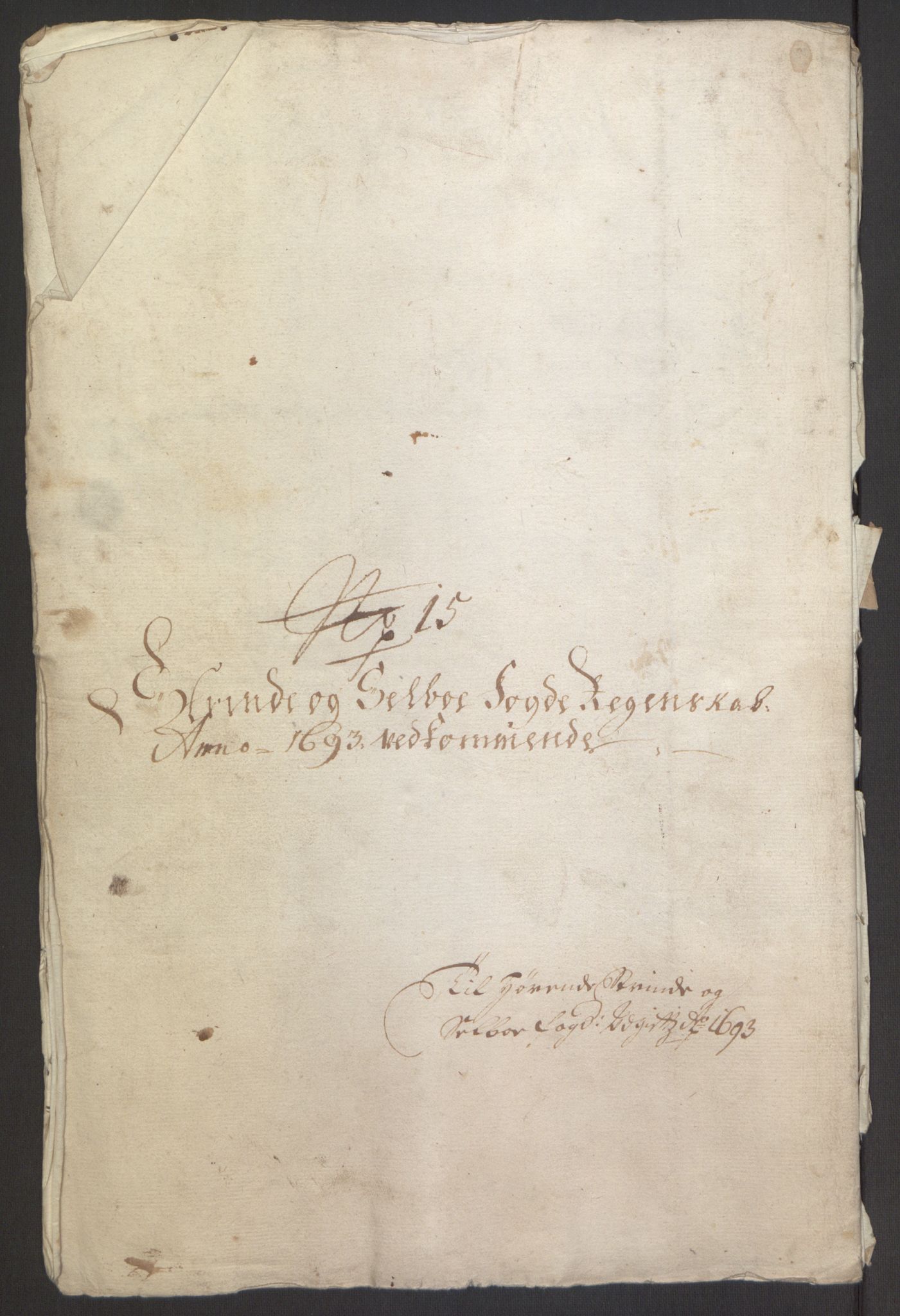 Rentekammeret inntil 1814, Reviderte regnskaper, Fogderegnskap, RA/EA-4092/R61/L4104: Fogderegnskap Strinda og Selbu, 1693-1694, p. 186