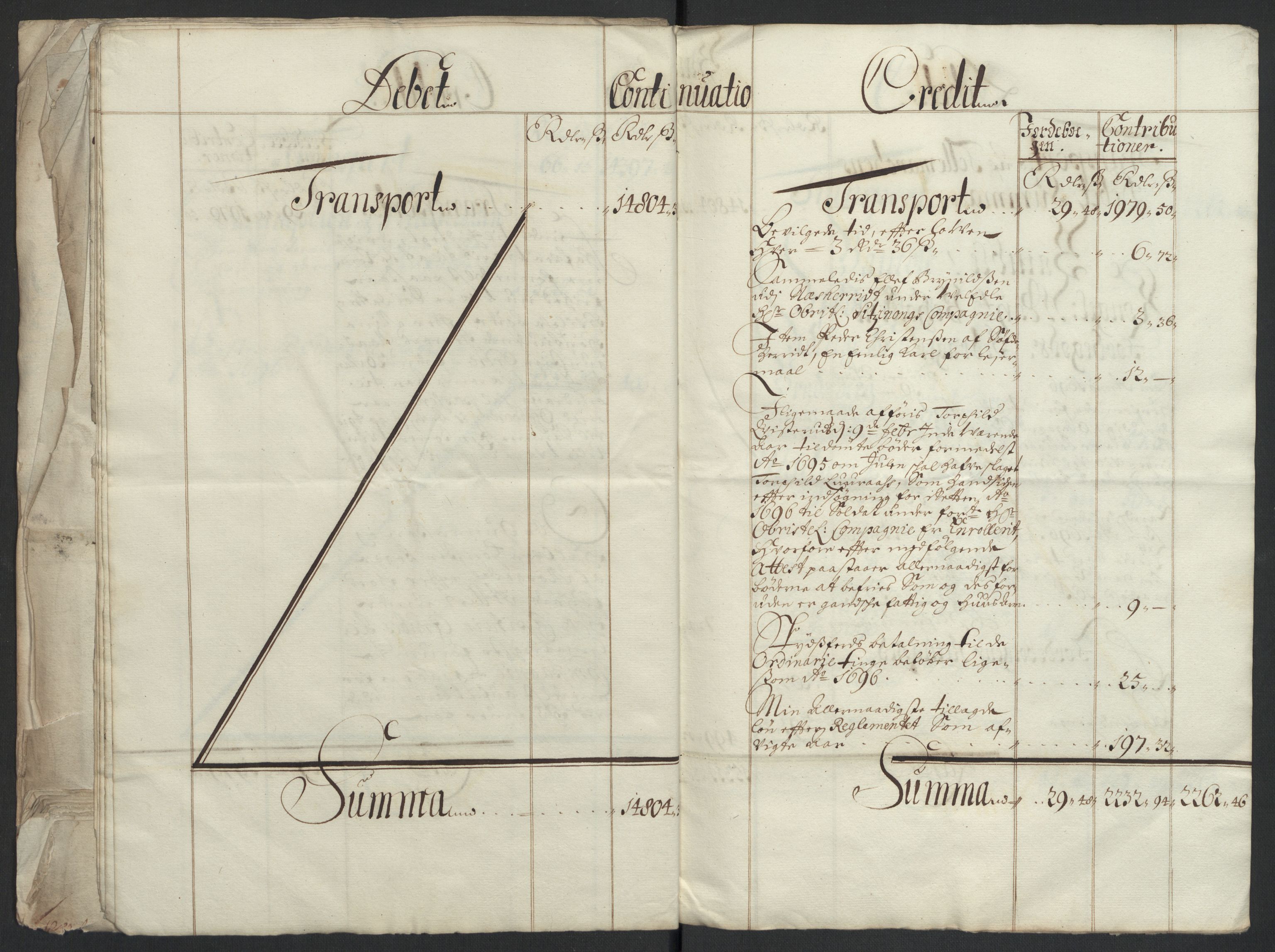 Rentekammeret inntil 1814, Reviderte regnskaper, Fogderegnskap, AV/RA-EA-4092/R36/L2096: Fogderegnskap Øvre og Nedre Telemark og Bamble, 1697, p. 18