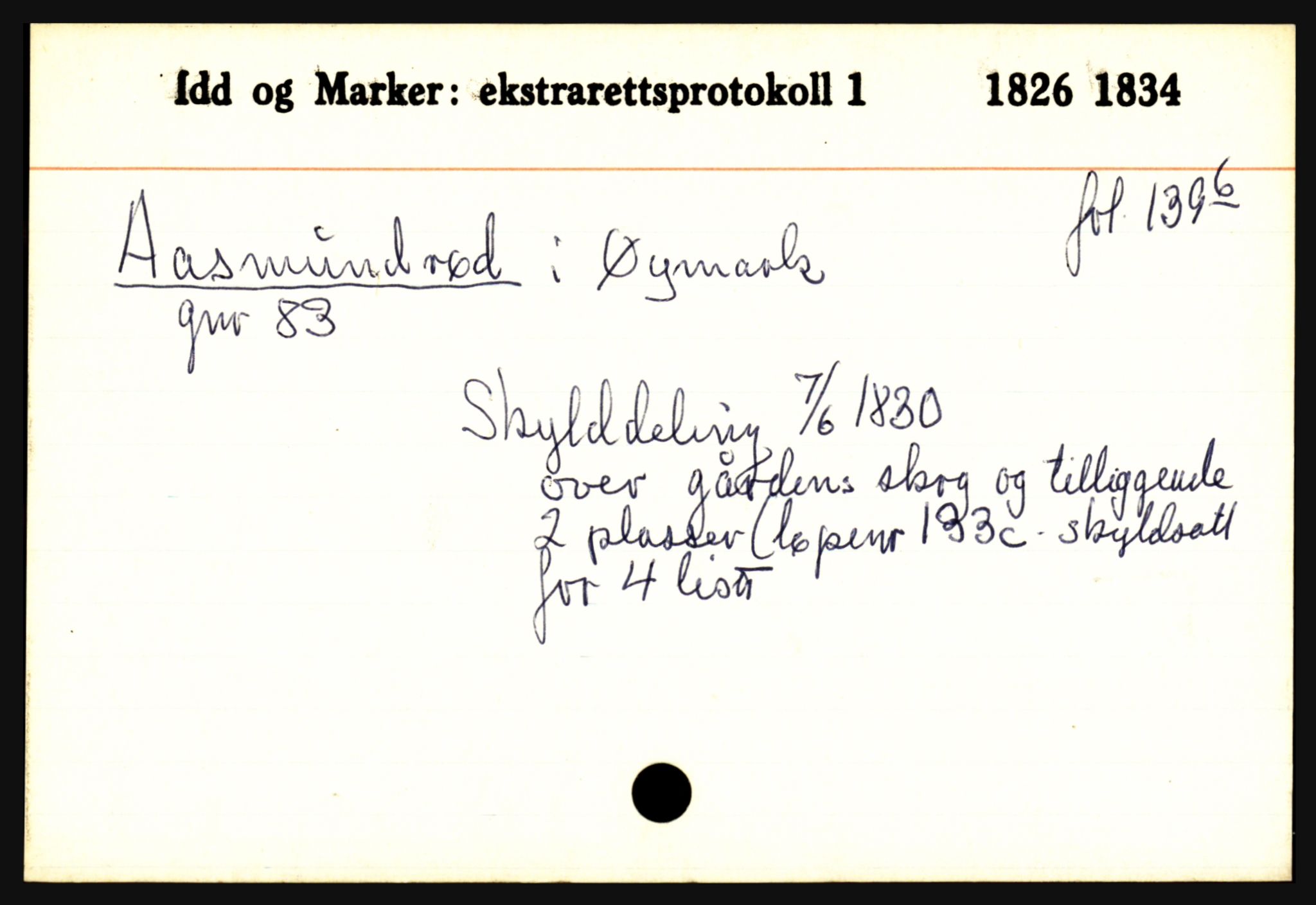 Statsarkivet i Oslo, SAO/A-10621/Z/Za/L0001: Aremark (Allingmoen - Åsgård), Askim (Askim - Åser), p. 630