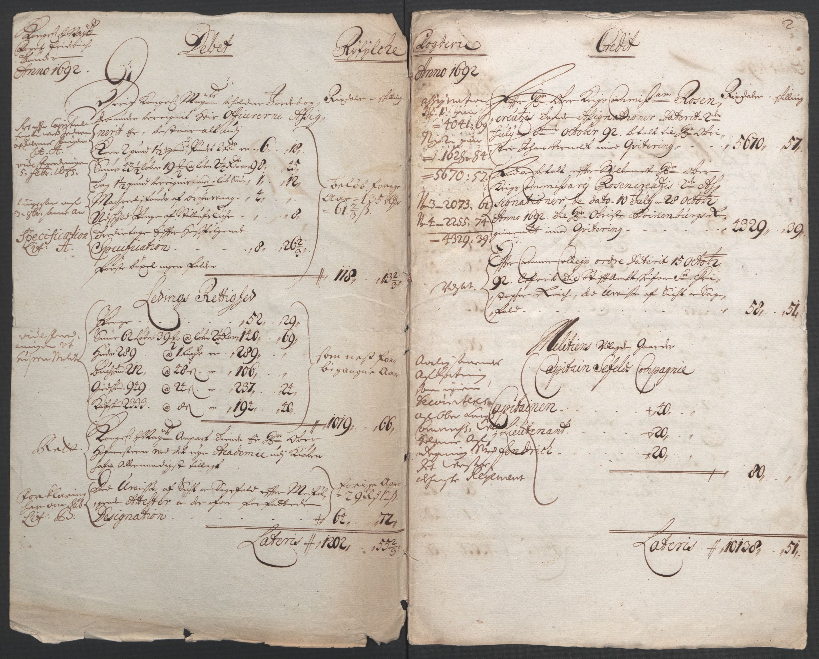 Rentekammeret inntil 1814, Reviderte regnskaper, Fogderegnskap, RA/EA-4092/R47/L2856: Fogderegnskap Ryfylke, 1689-1693, p. 442