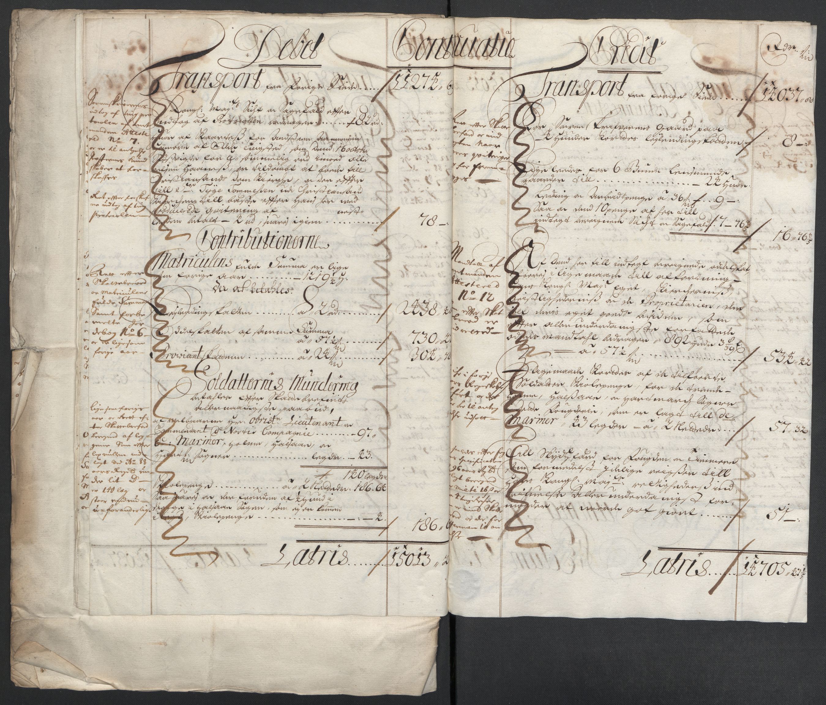 Rentekammeret inntil 1814, Reviderte regnskaper, Fogderegnskap, AV/RA-EA-4092/R43/L2546: Fogderegnskap Lista og Mandal, 1696-1697, p. 190