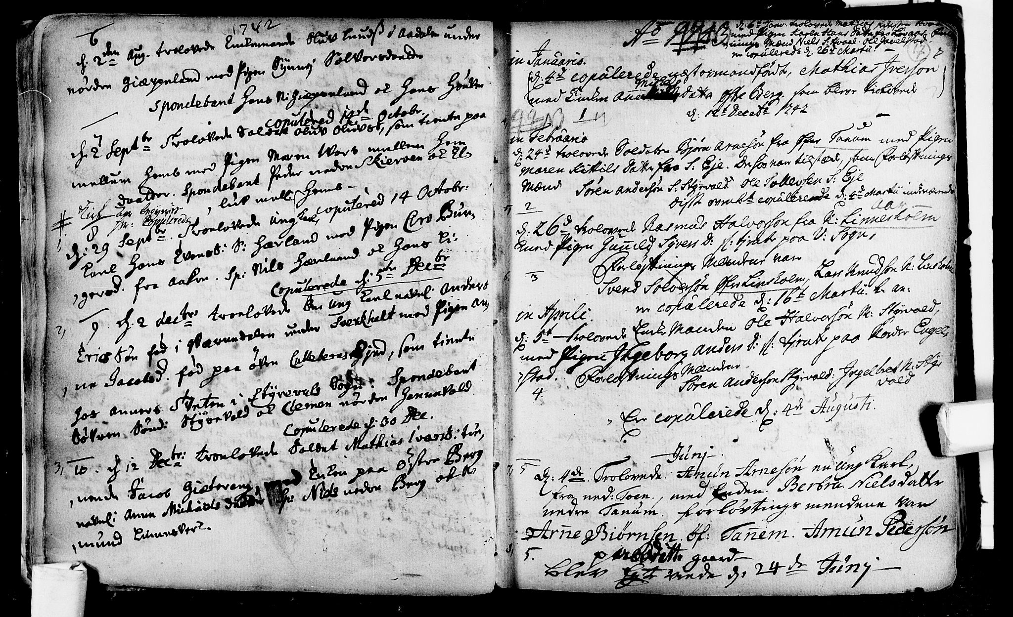 Lardal kirkebøker, SAKO/A-350/F/Fa/L0004: Parish register (official) no. i 4, 1733-1815, p. 17